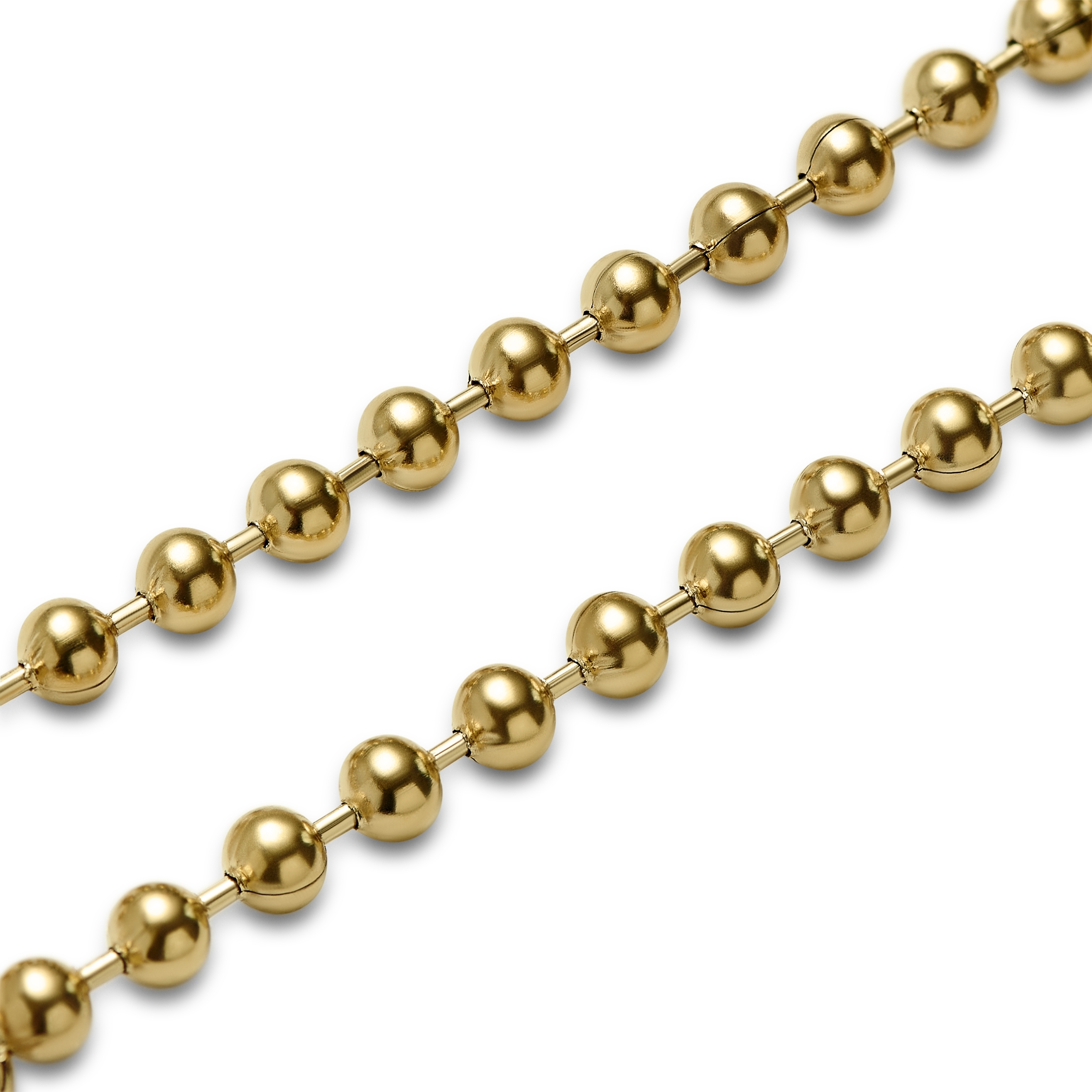 Essentials | 1.6 mm Gold-Tone Ball Chain Bracelet - 5