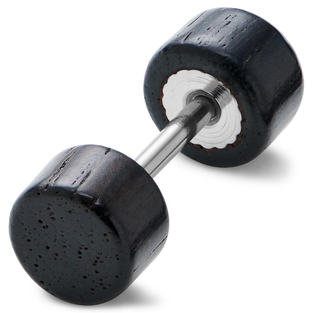 2 Pezzi Orecchino A Tunnel In Legno Naturale, Dilatatore Di - Foto 11