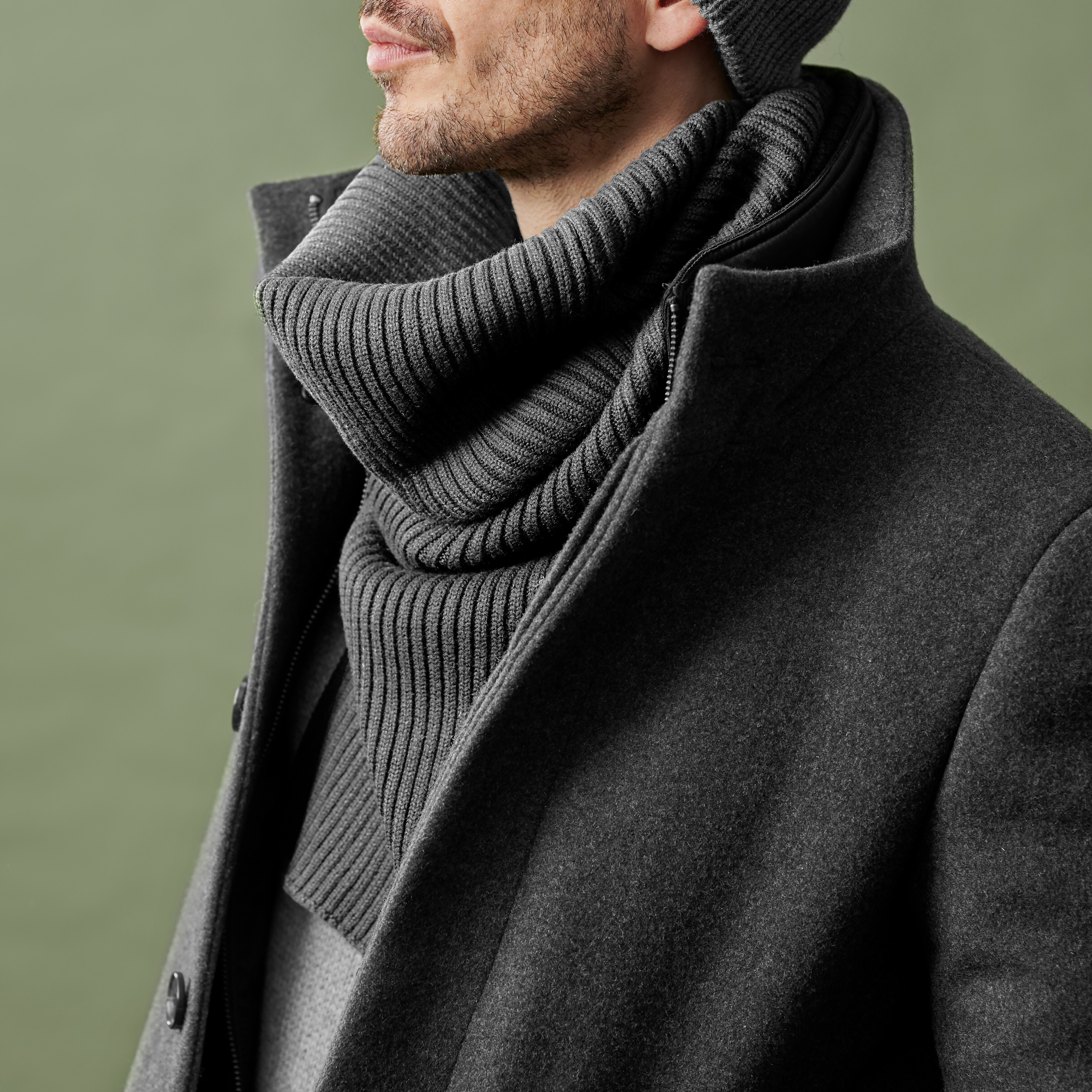 Frederick Grey Urban Tube Scarf  - 4