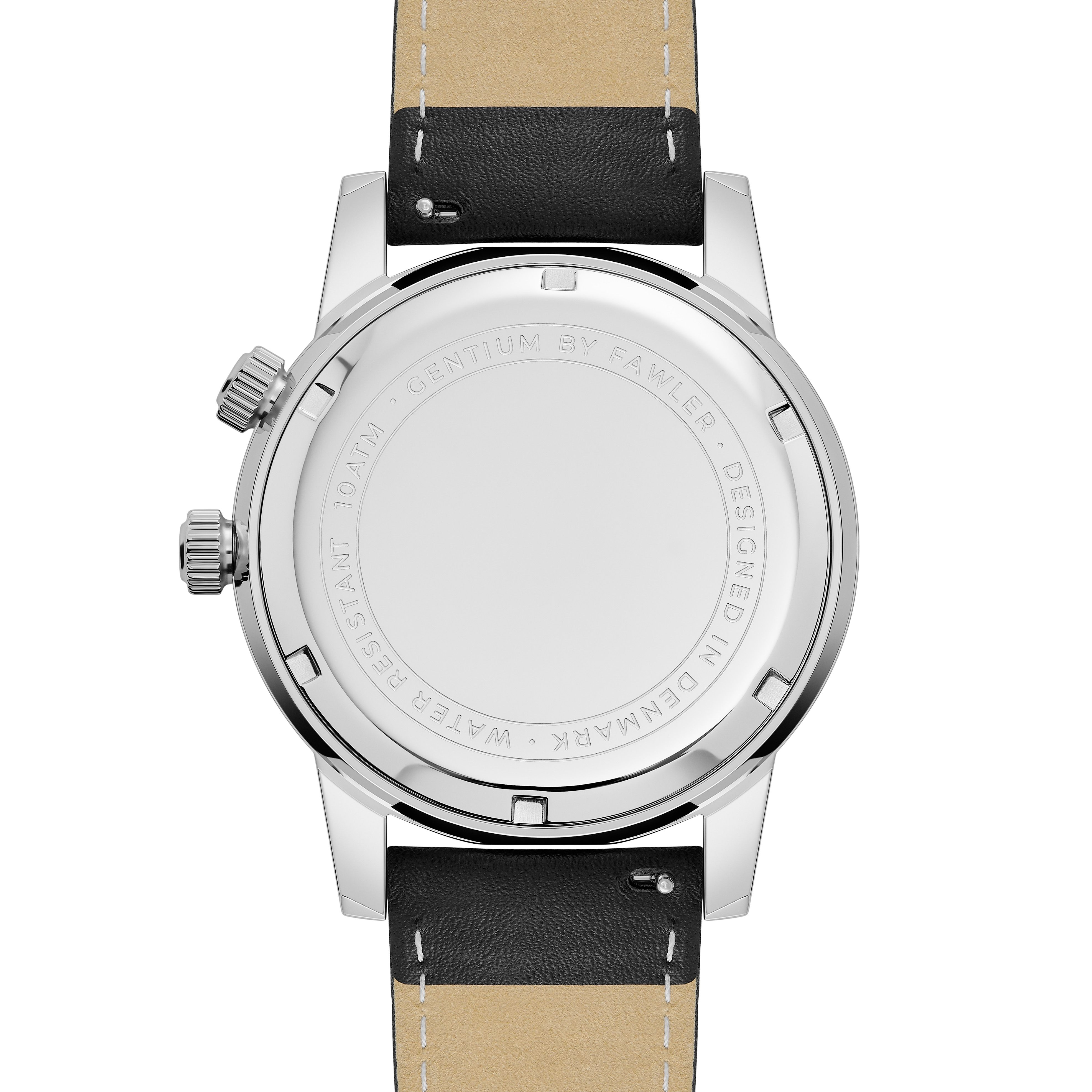 Gentium | Reloj GMT con varios husos horarios de acero inoxidable azul - 4