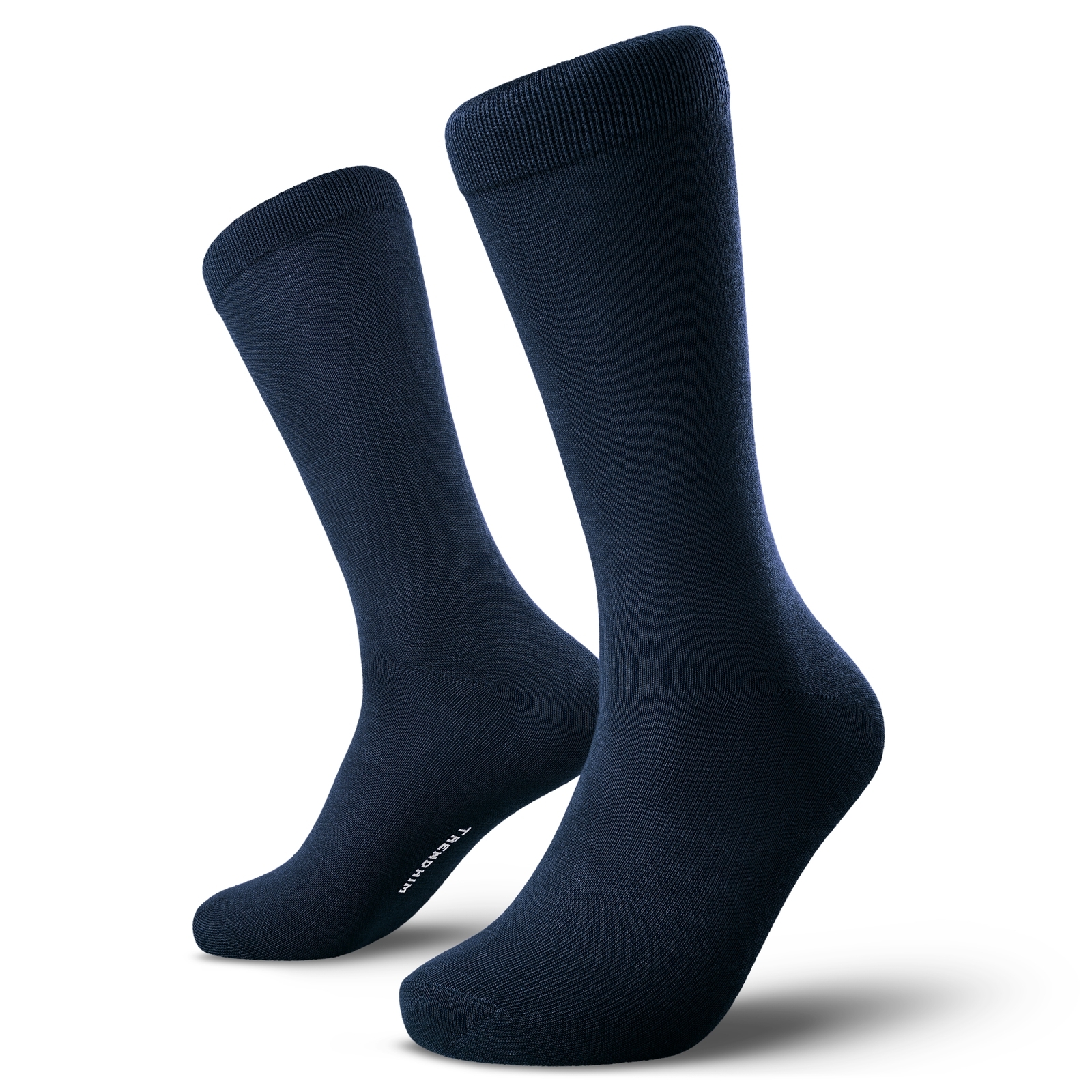 FreeFeel | 3-Pack Royal Blue Bamboo Crew Socks - 2
