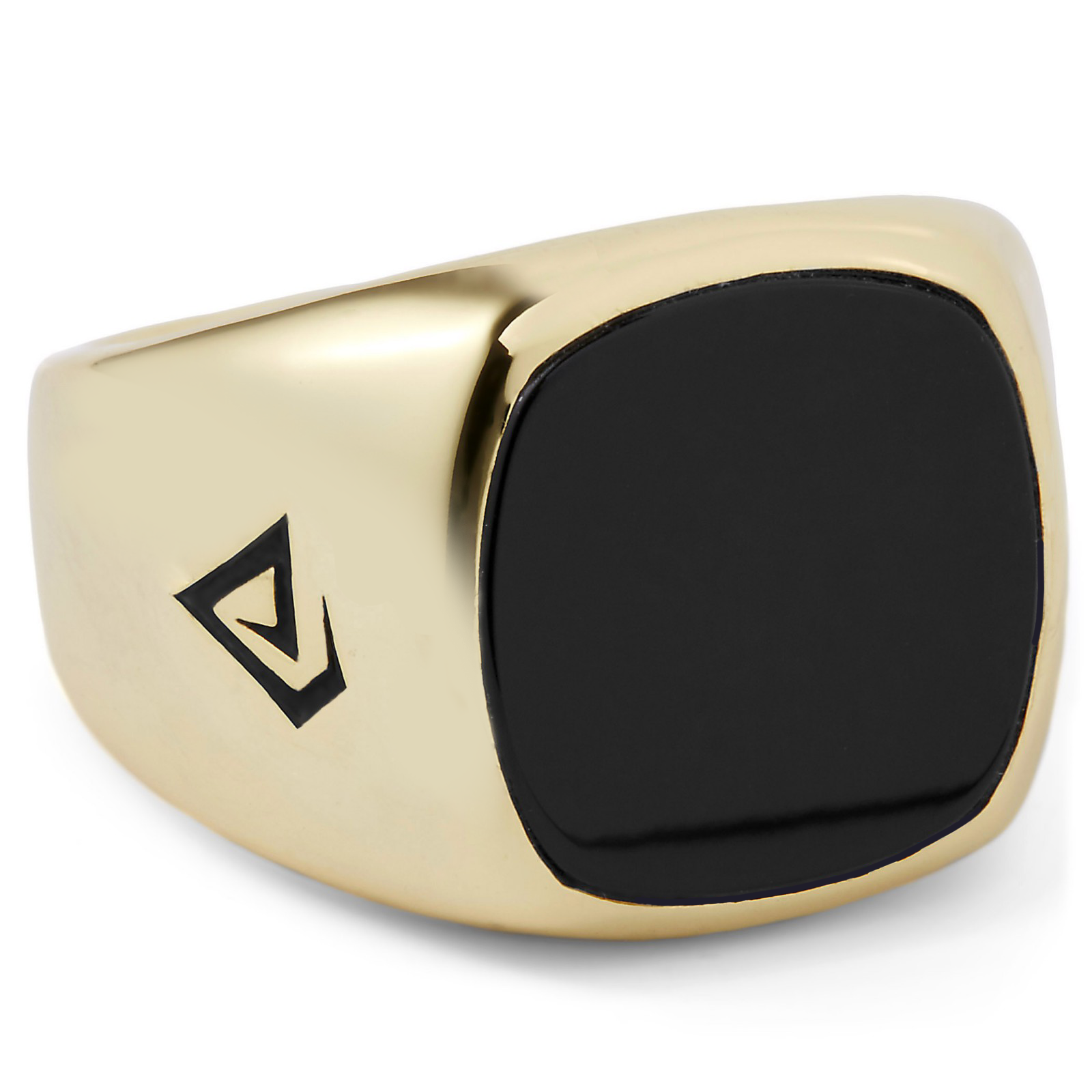 Jasper Großer Vergoldeter 925er Silberring - 2