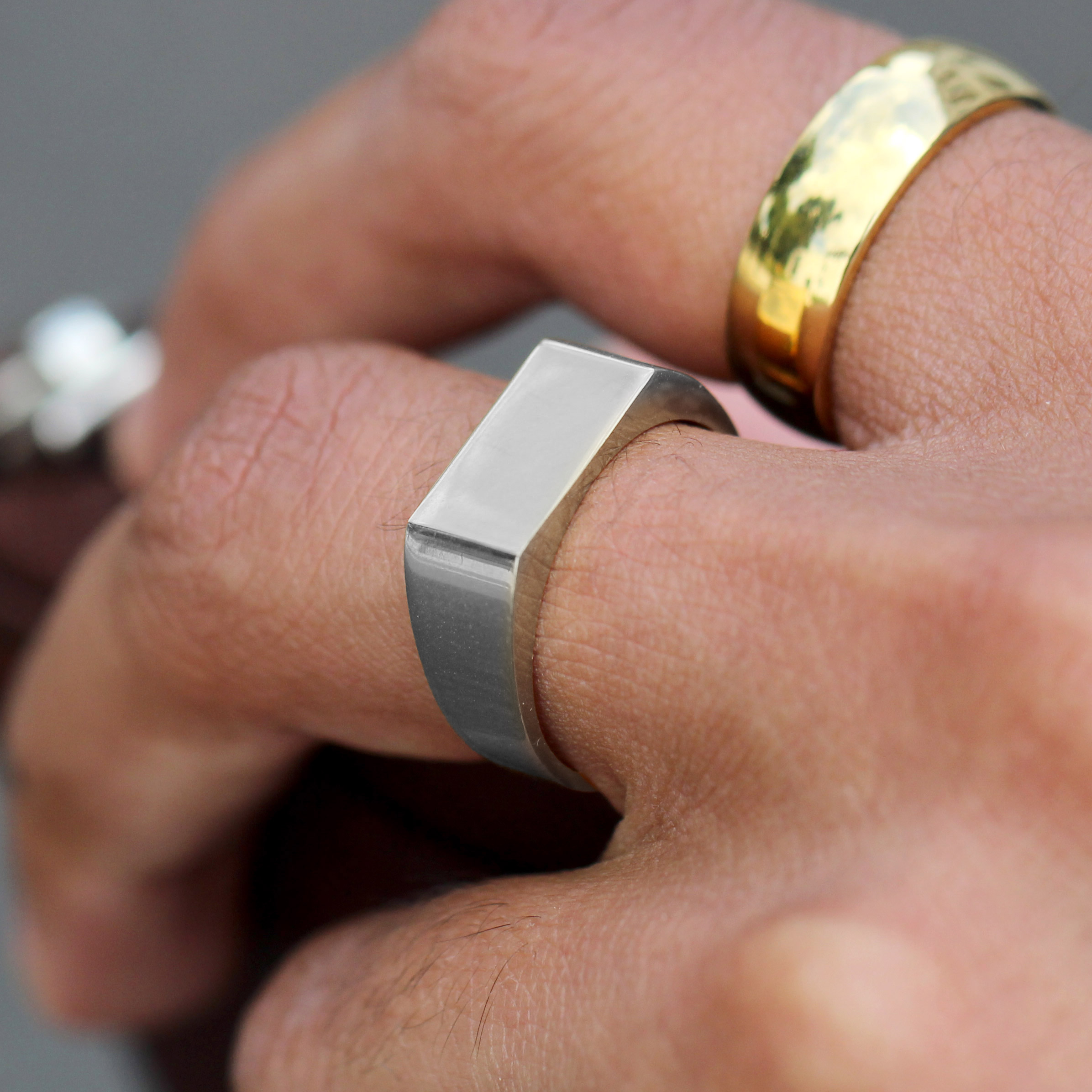 Oceľový prsteň Logan - 5