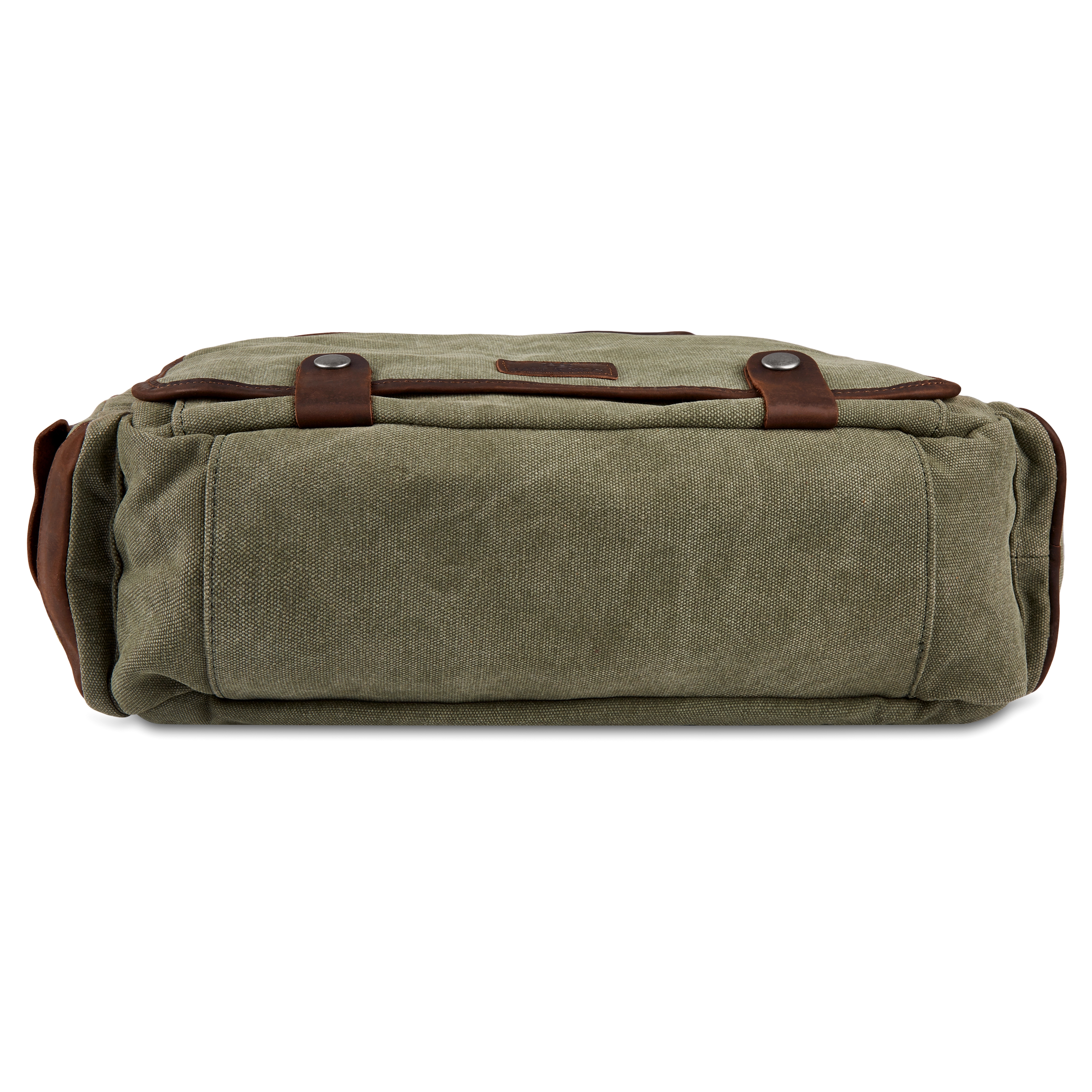 Sigurd Green & Brown Laptop Bag - 4