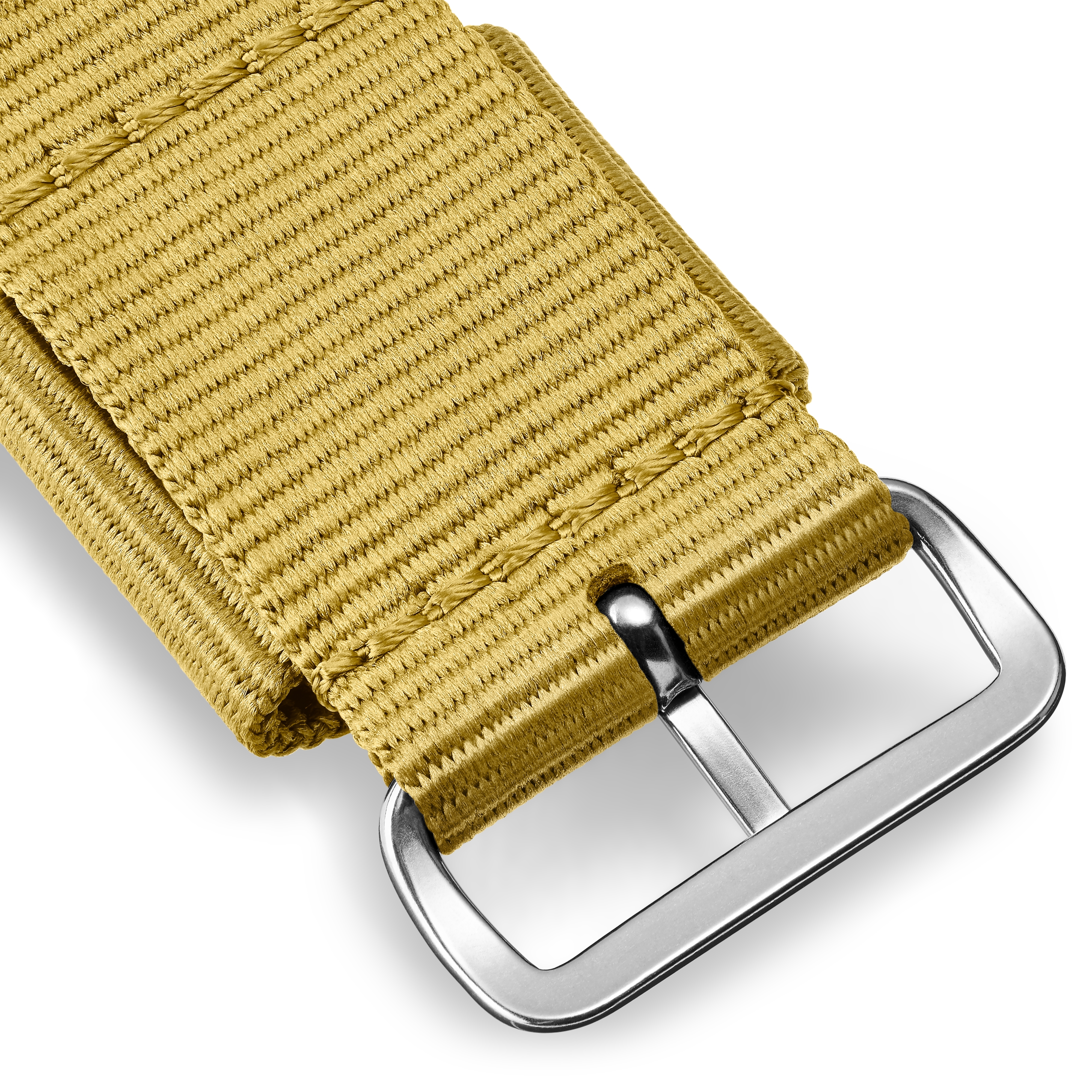 Ryka | 20 mm Golden Sand Nylon Watch Strap - 4