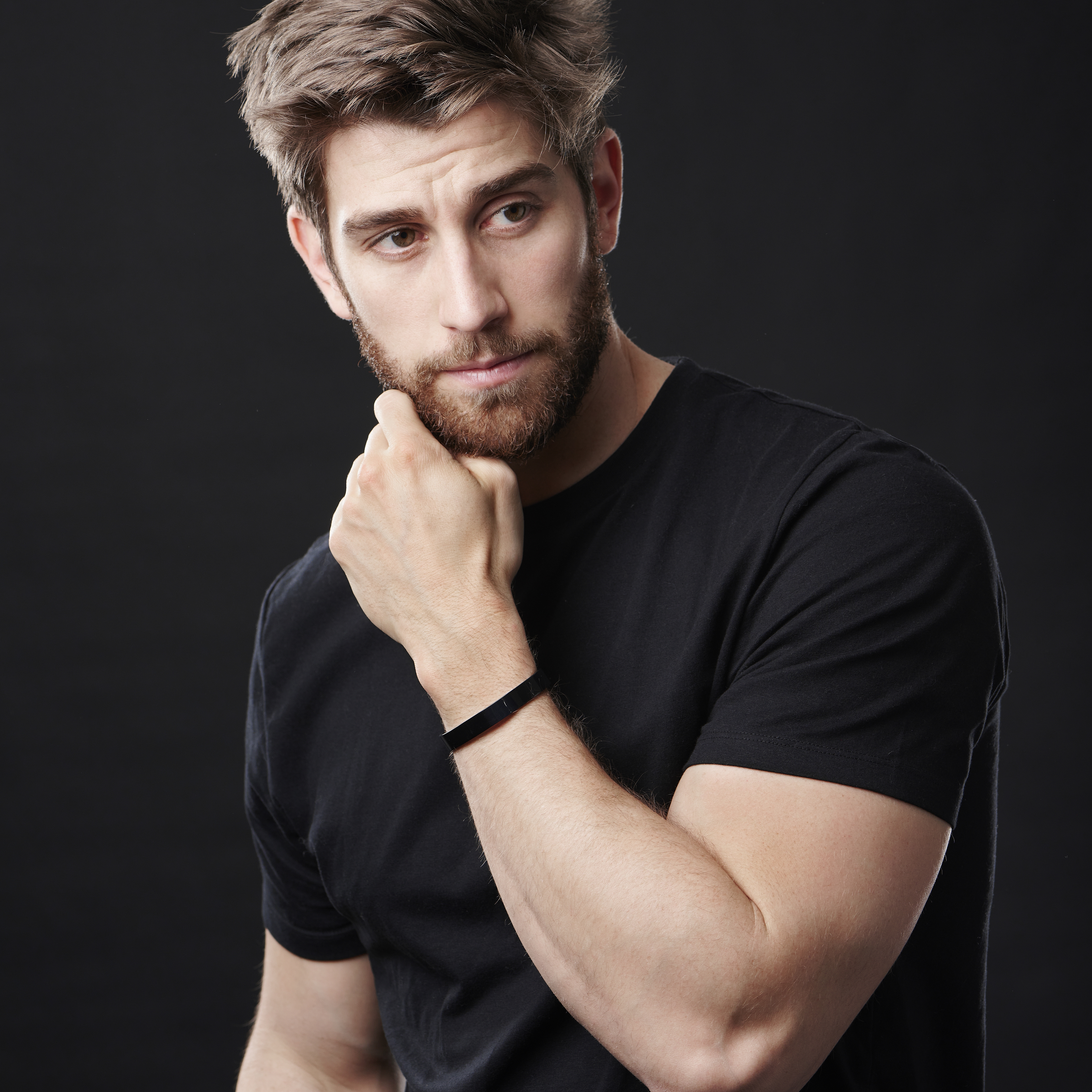 Helt Svart Armband - 4