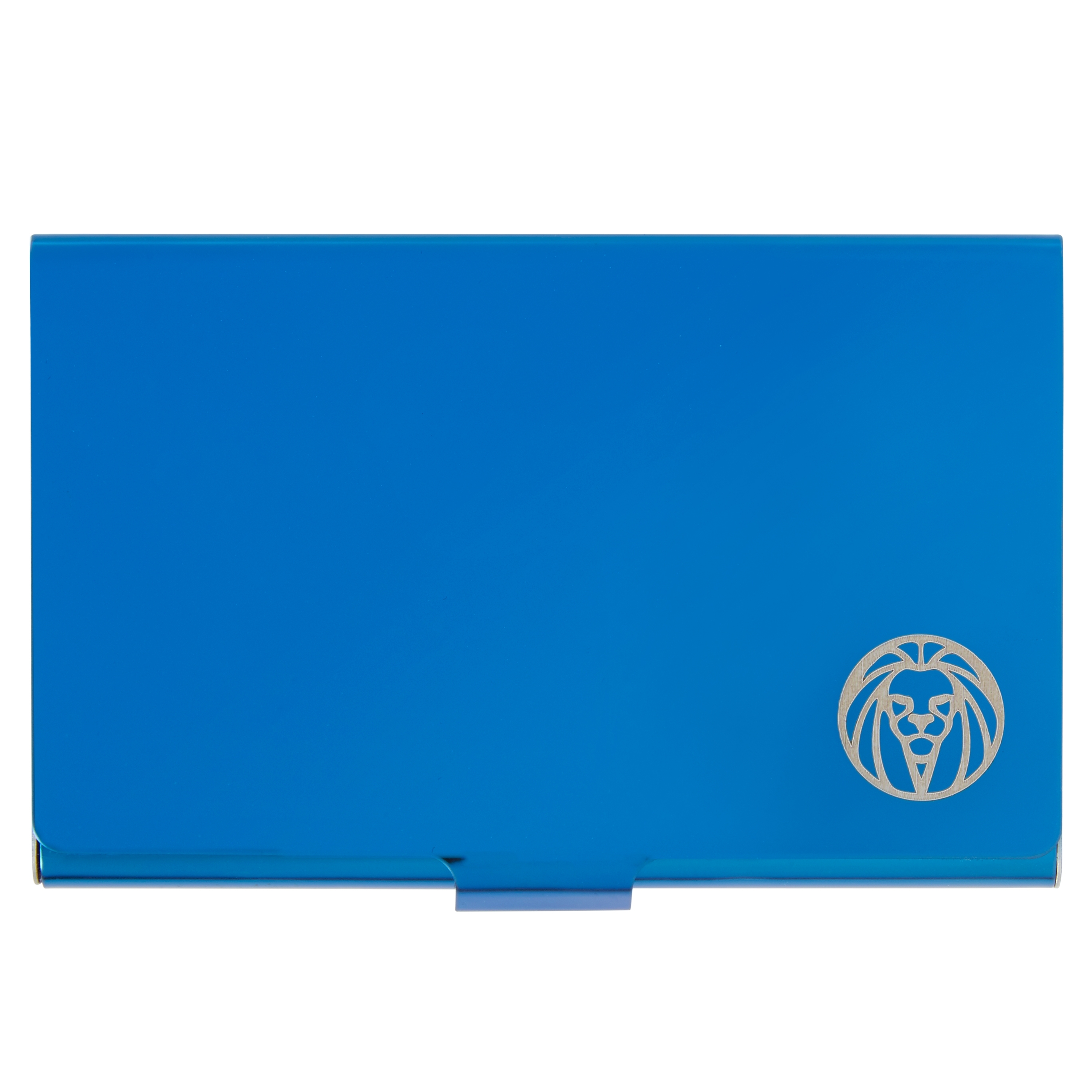 Portacarte blu acceso - 1