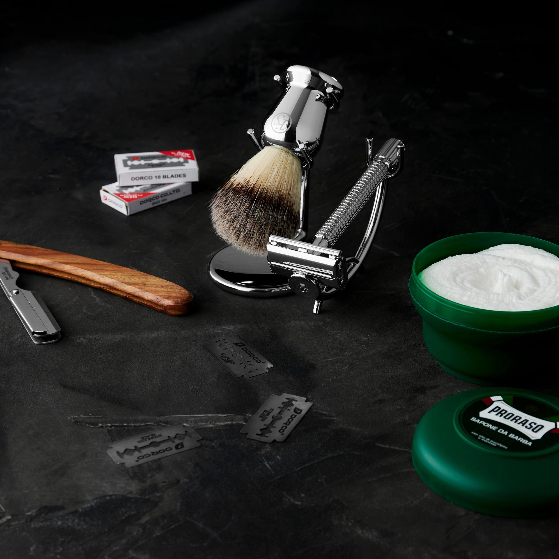 Wooden Straight Razor For Disposable Blades | In stock! | River Grooming