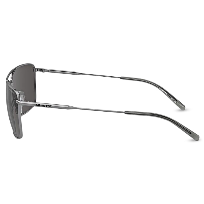 Quadratische schwarze polarisierte Sonnenbrille | Arnette 0AN3088 - 4