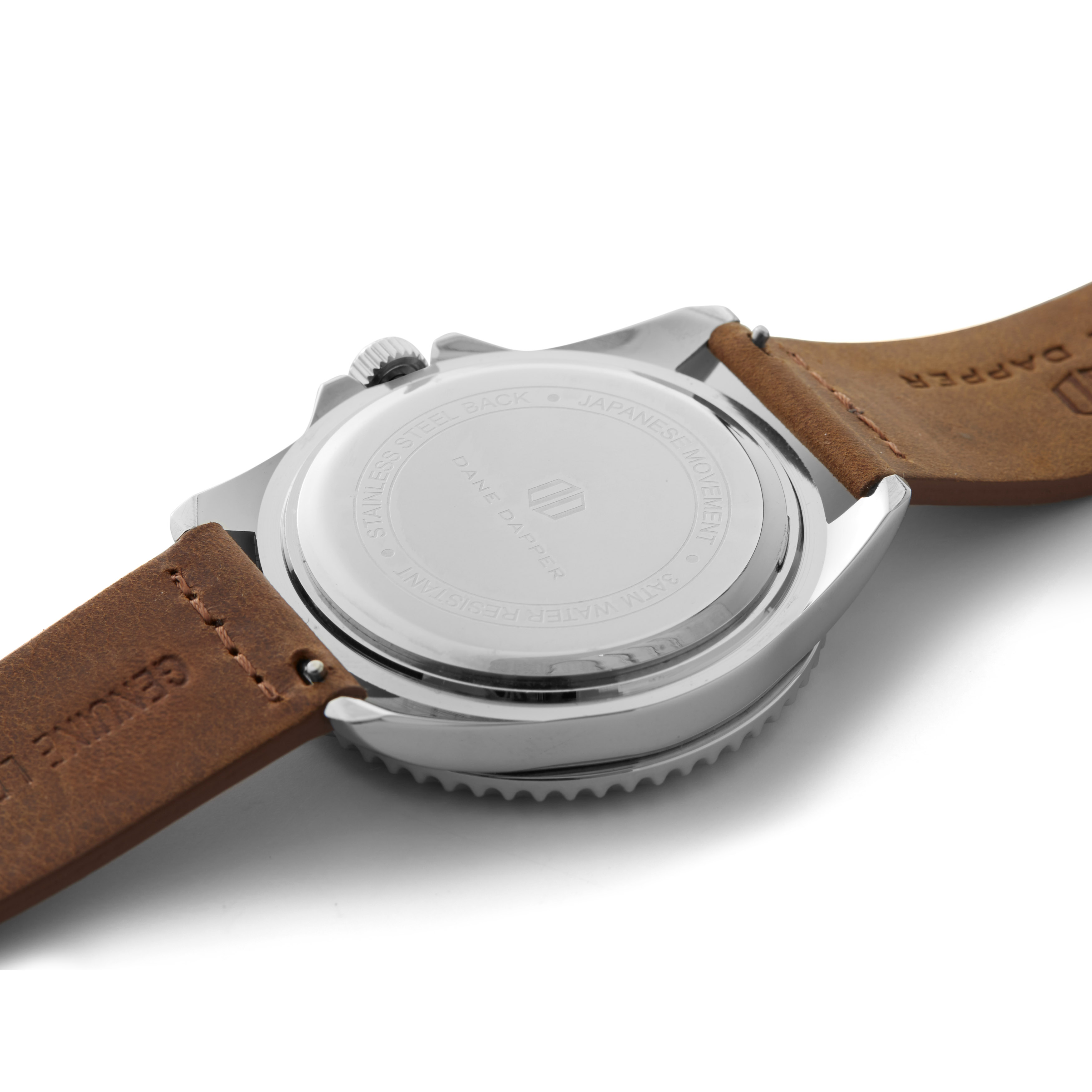 Brown & Silver Topaz Mariner Watch - 3