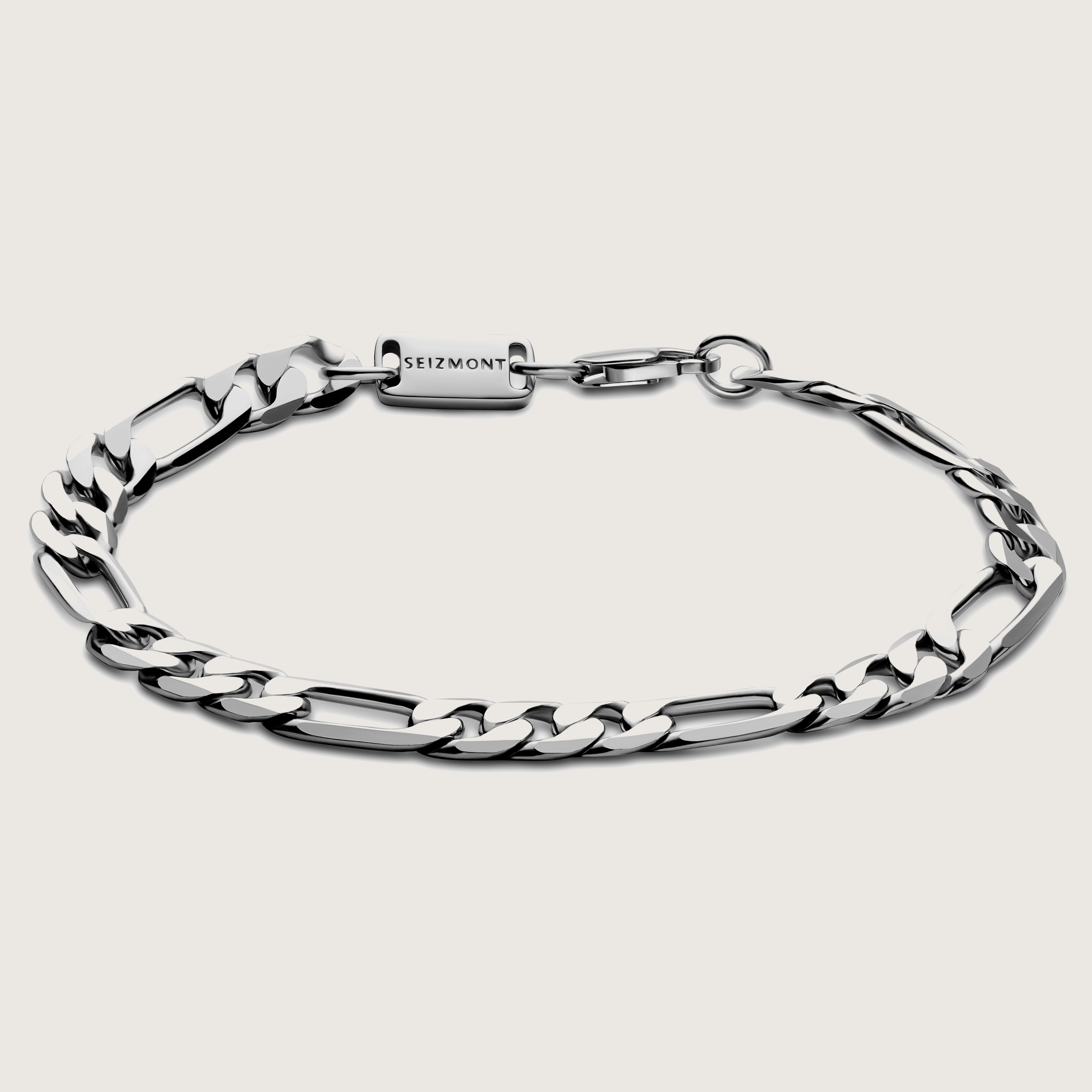10" Sterling Silver .925 Cuban Figaro Rope Chain Anklet – Fashion Marina Style