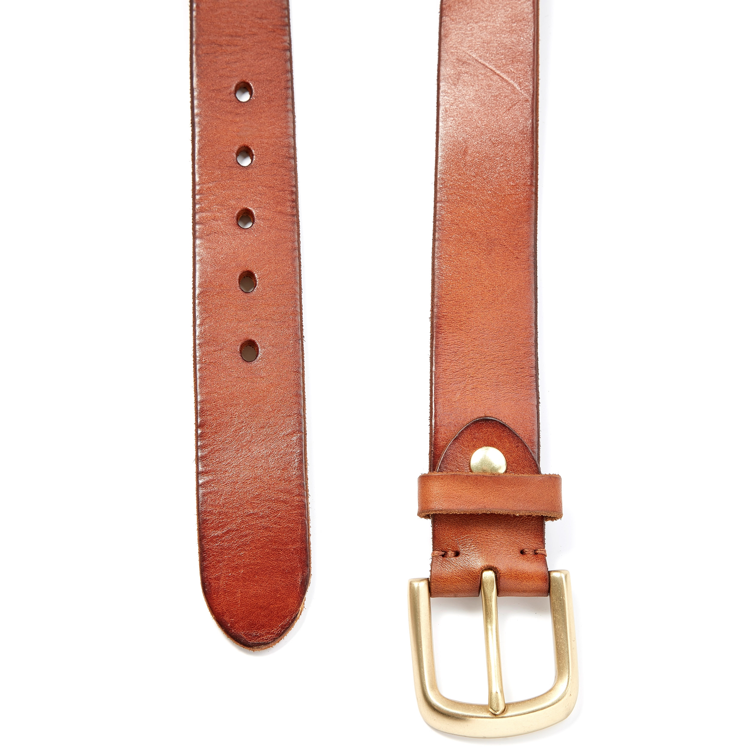Cognac Minimalist Belt - 2