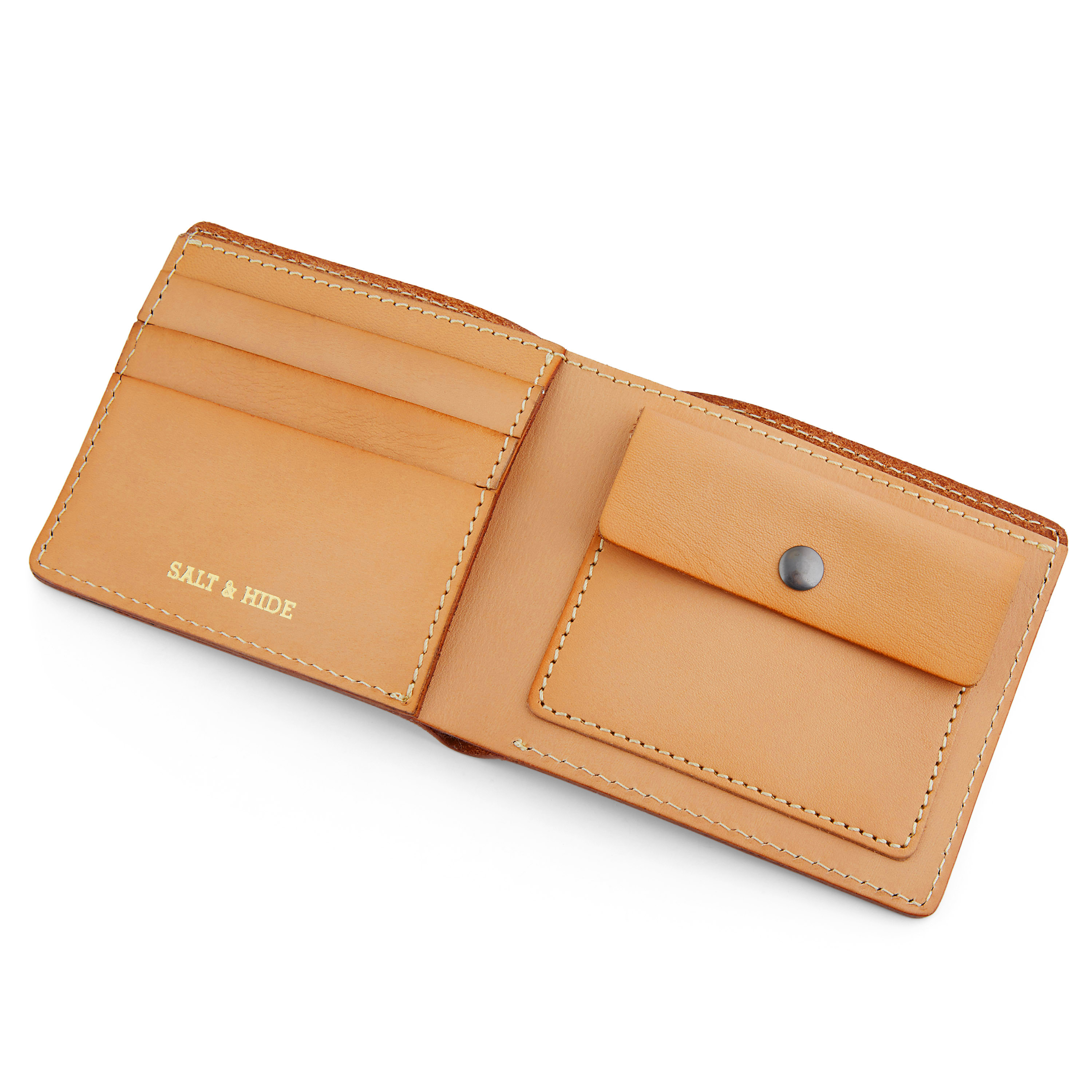 Naturlig Dermot Skinnlommebok - 3