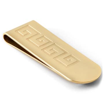 Prendedor de Notas Dourado Egípcio Prendedor de Notas Dourado Egípcio