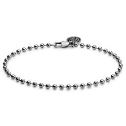 Essentials | 3 mm Silver-Tone Ball Chain Bracelet
