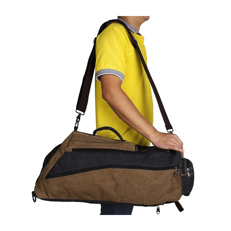 Multi-funktionel Khaki Grøn Rejsetaske - 10