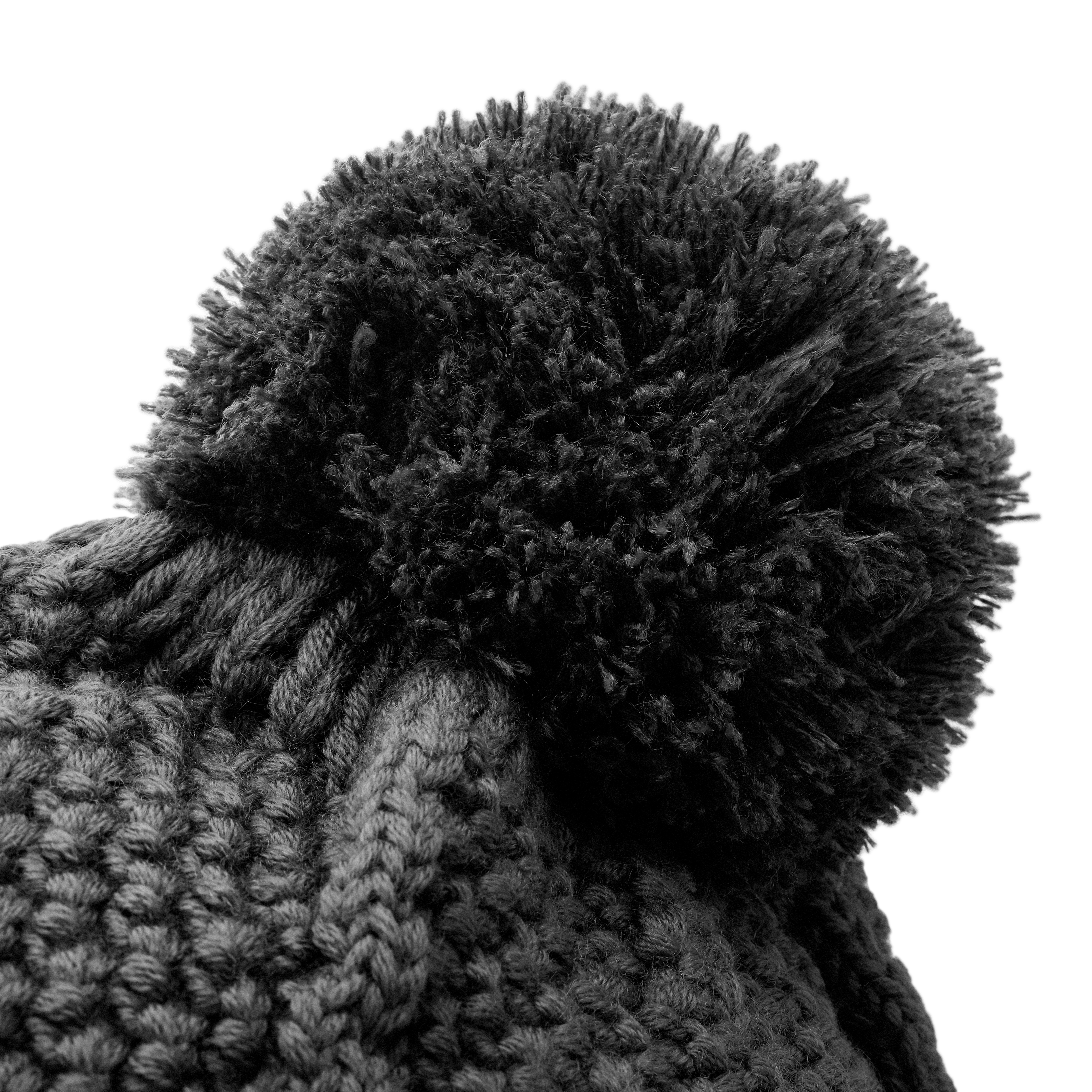 Karl | Grey Merino Kane Beanie - 5