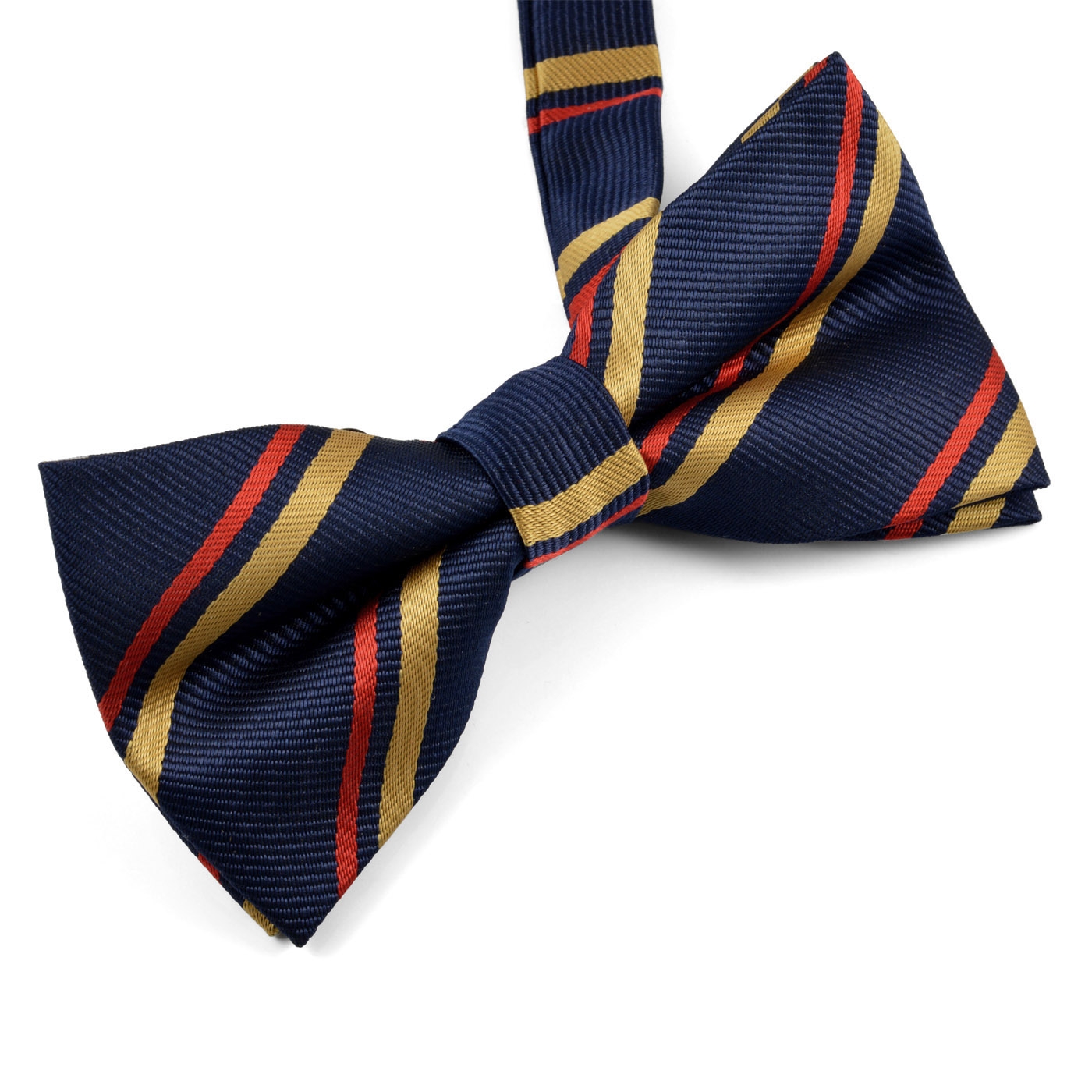 Navy Gull&Rød Stripete Sløyfe - 2