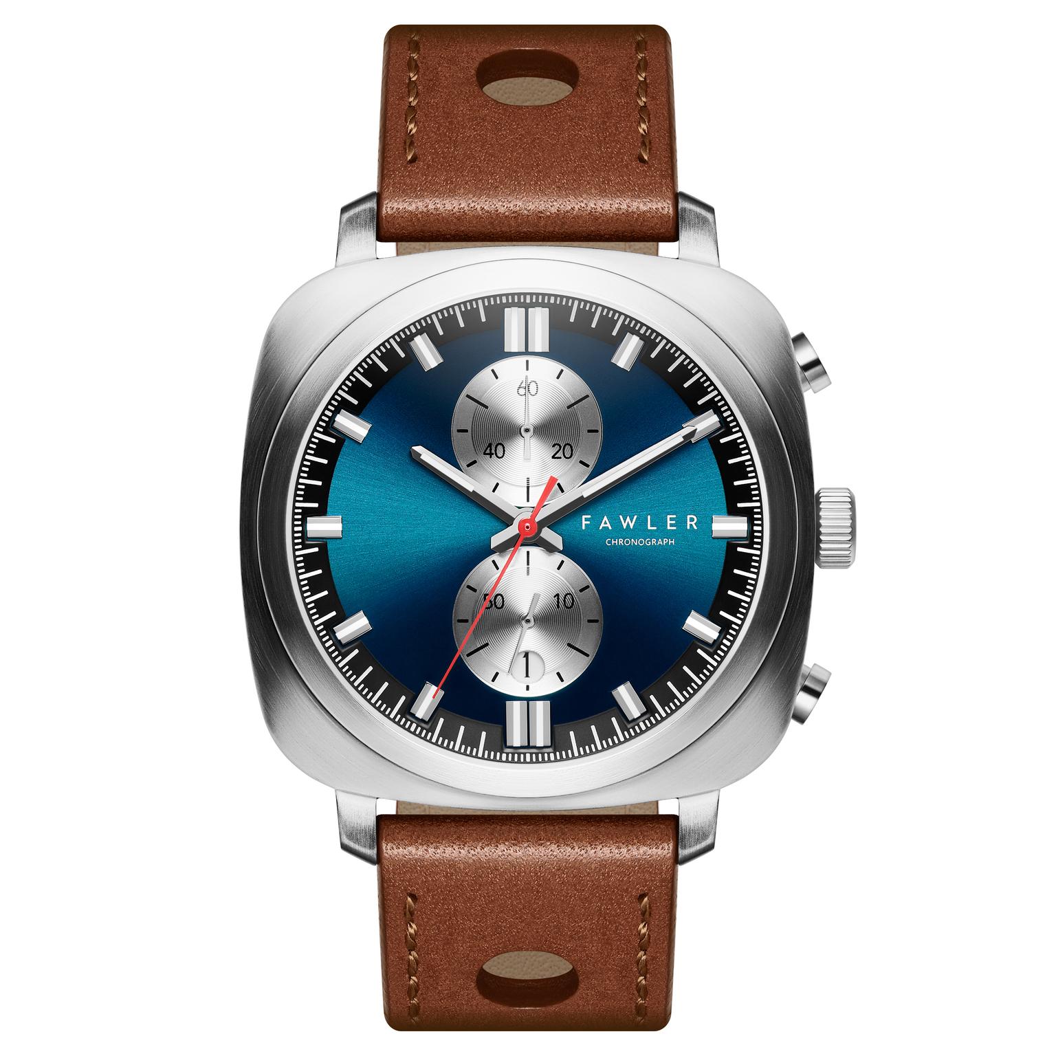 Callao | Blue Cushion-shaped Watch Callao | Blue Cushion-shaped Watch
