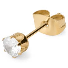 Men's Stud Earrings Gold