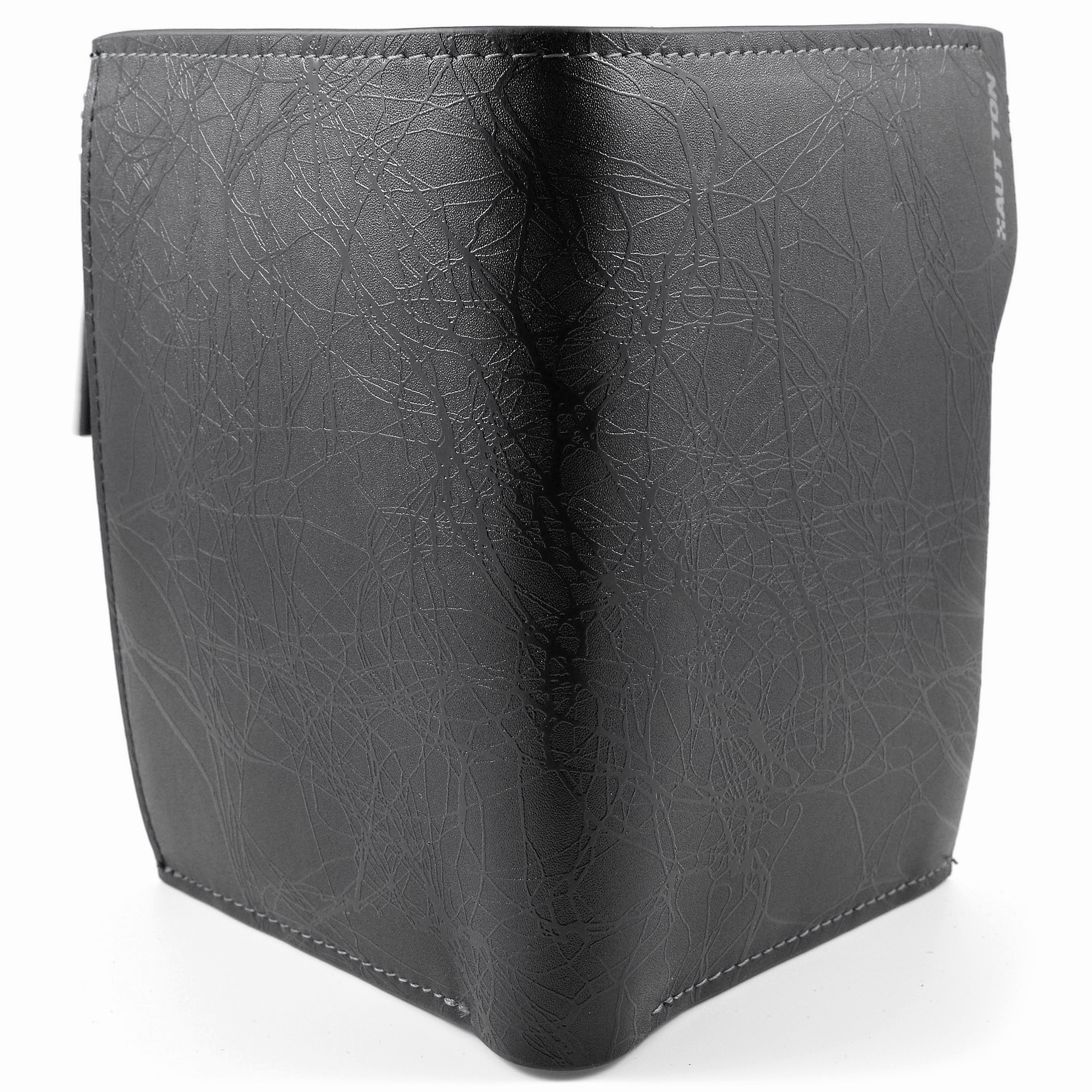 Black Dion Leather Wallet - 6