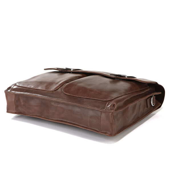 Brun Vintage Lædertaske - 7