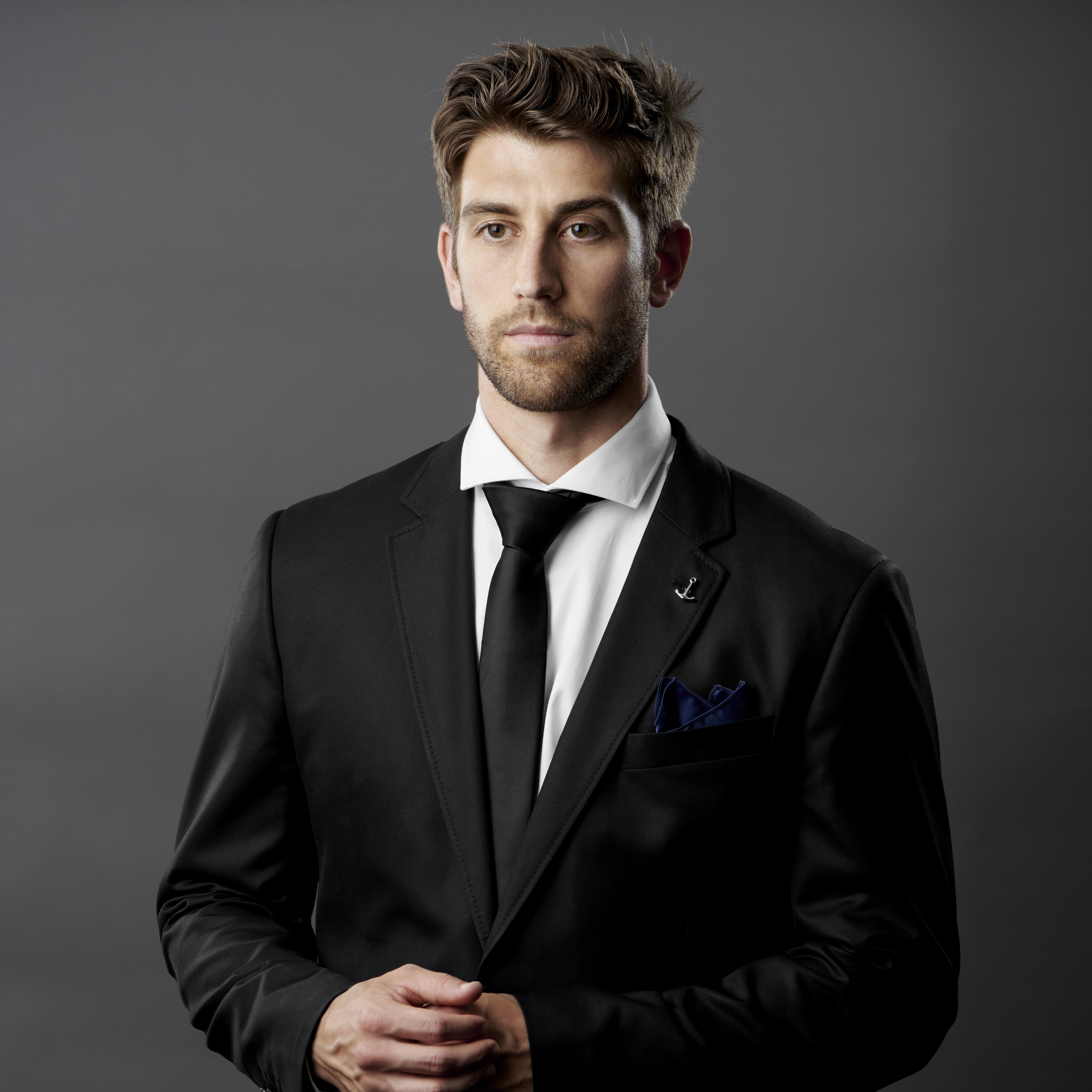 Silberfarbener Anker Reversanstecker - 5