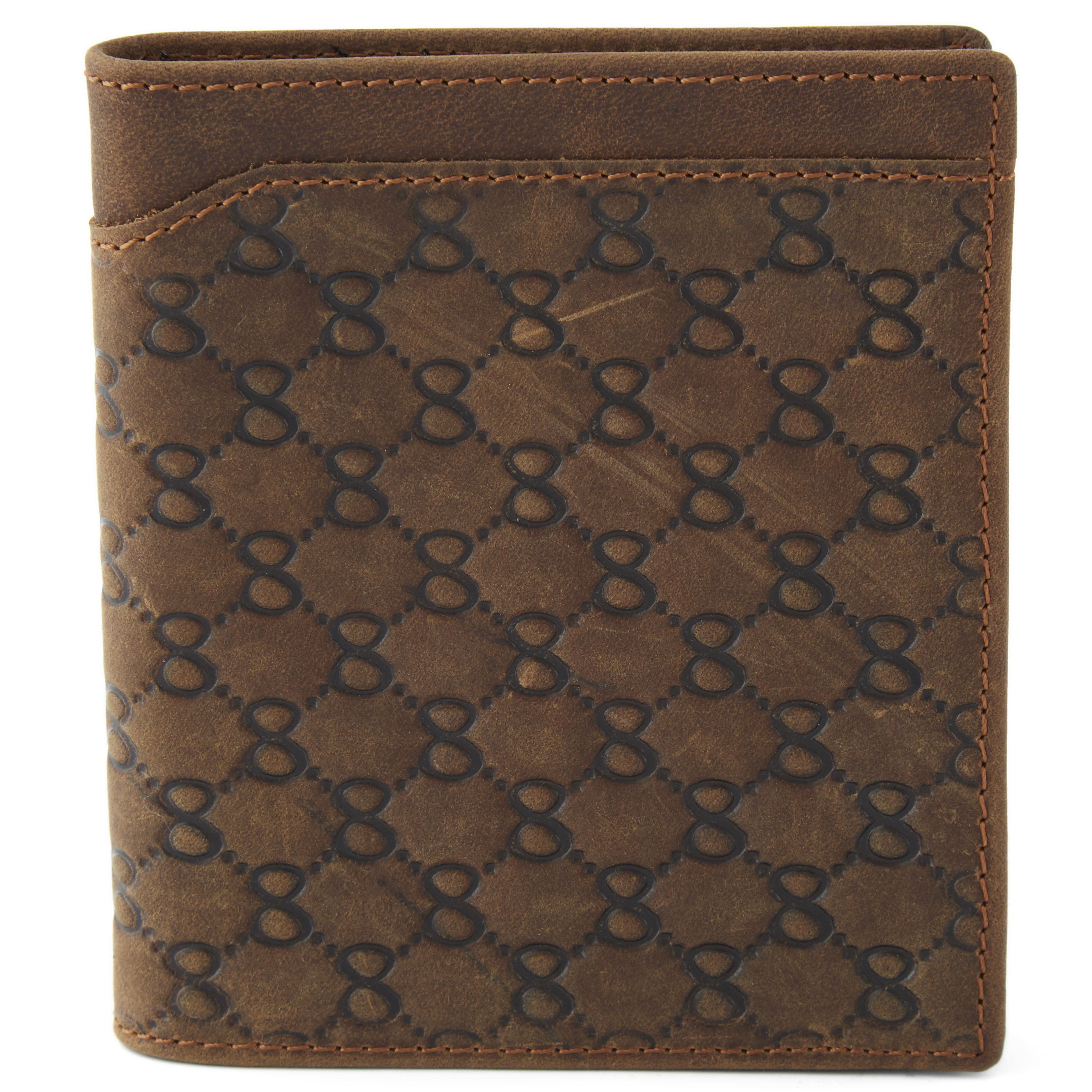 Uendelig Myk Brun Skinnlommebok - 3