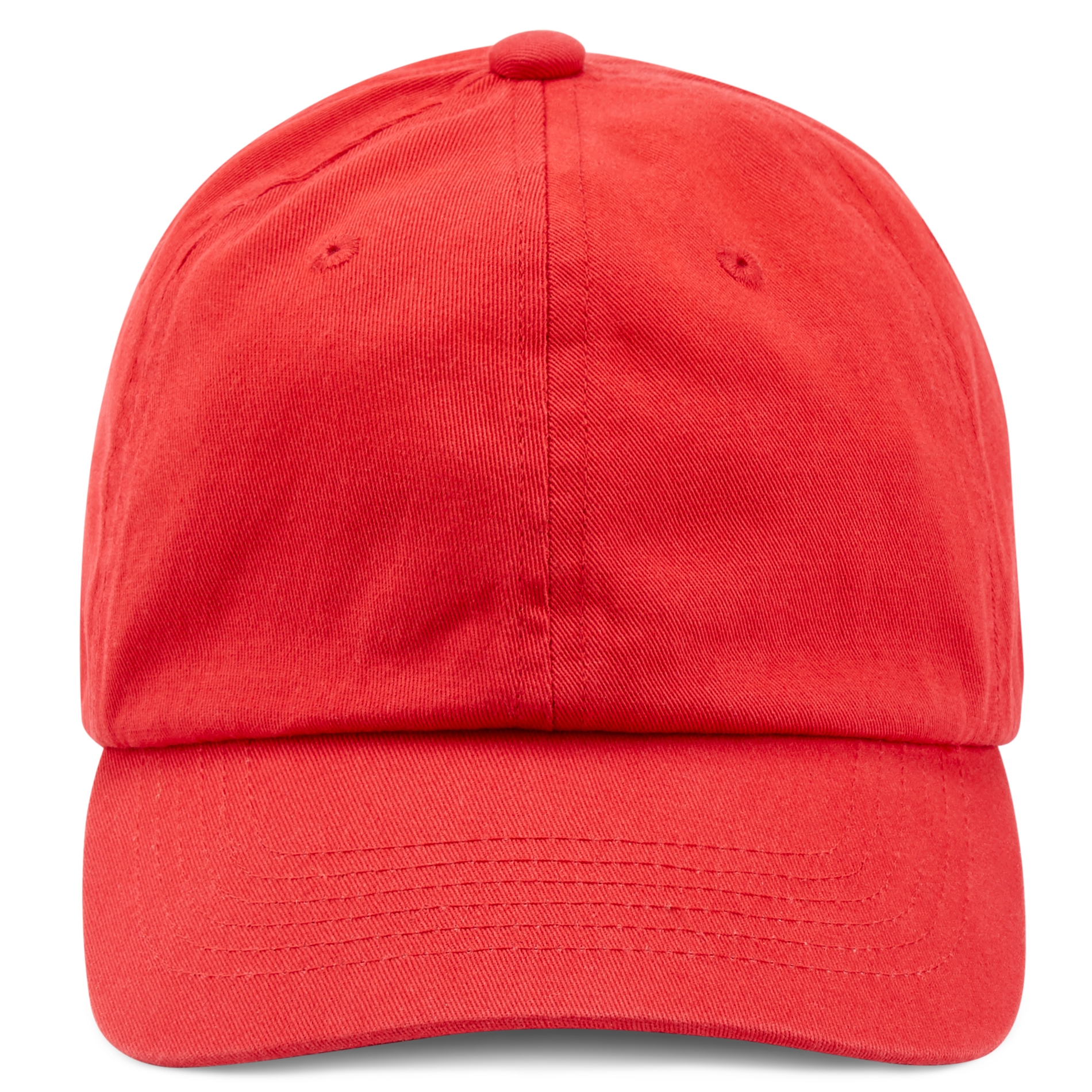 Rød Bomullscap - 2