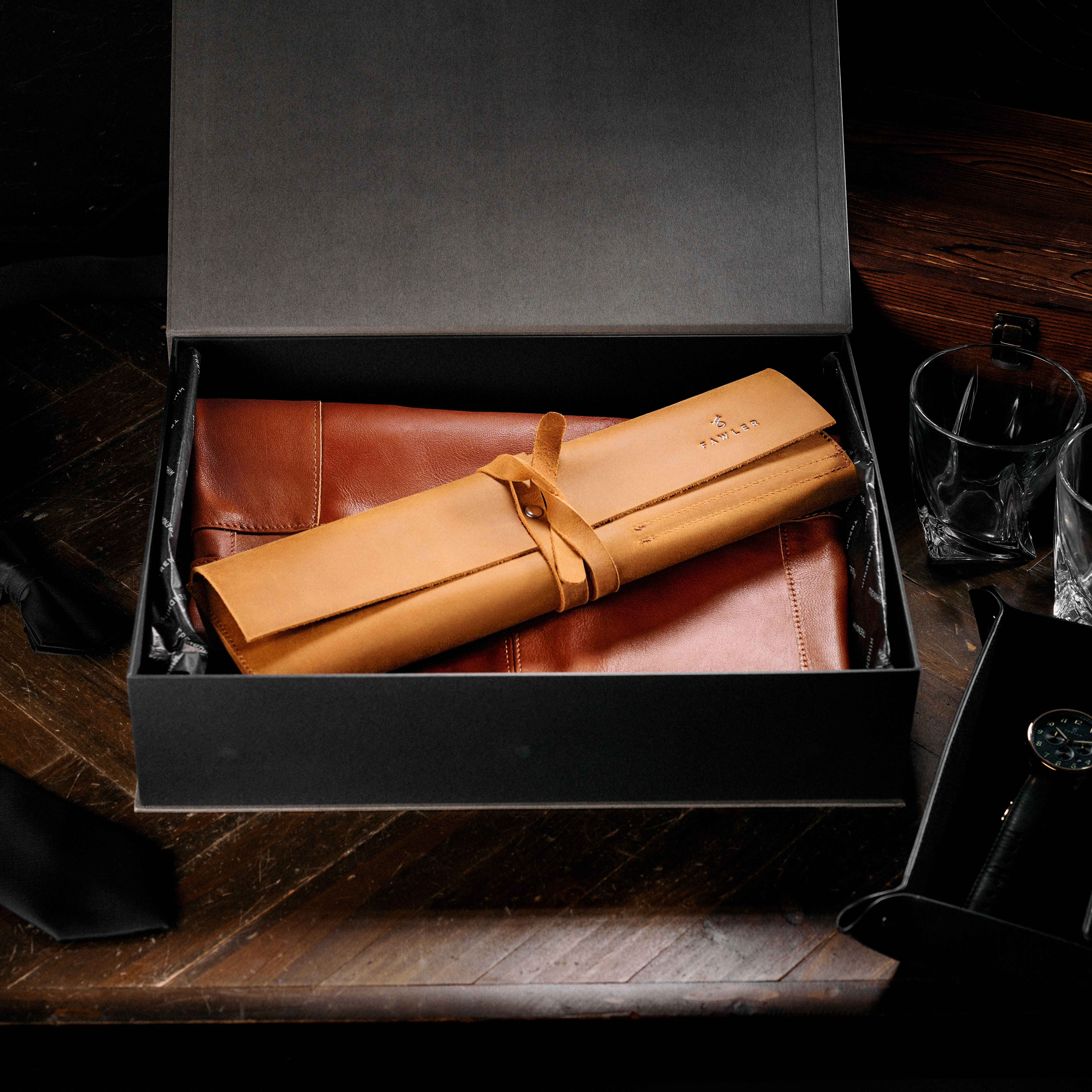 Set de cadou pentru bucătari | piele - 5