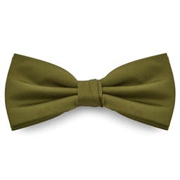 Leaf Green Basic Pre-Tied Bow Tie