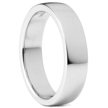 Classico anello sottile in argento 925