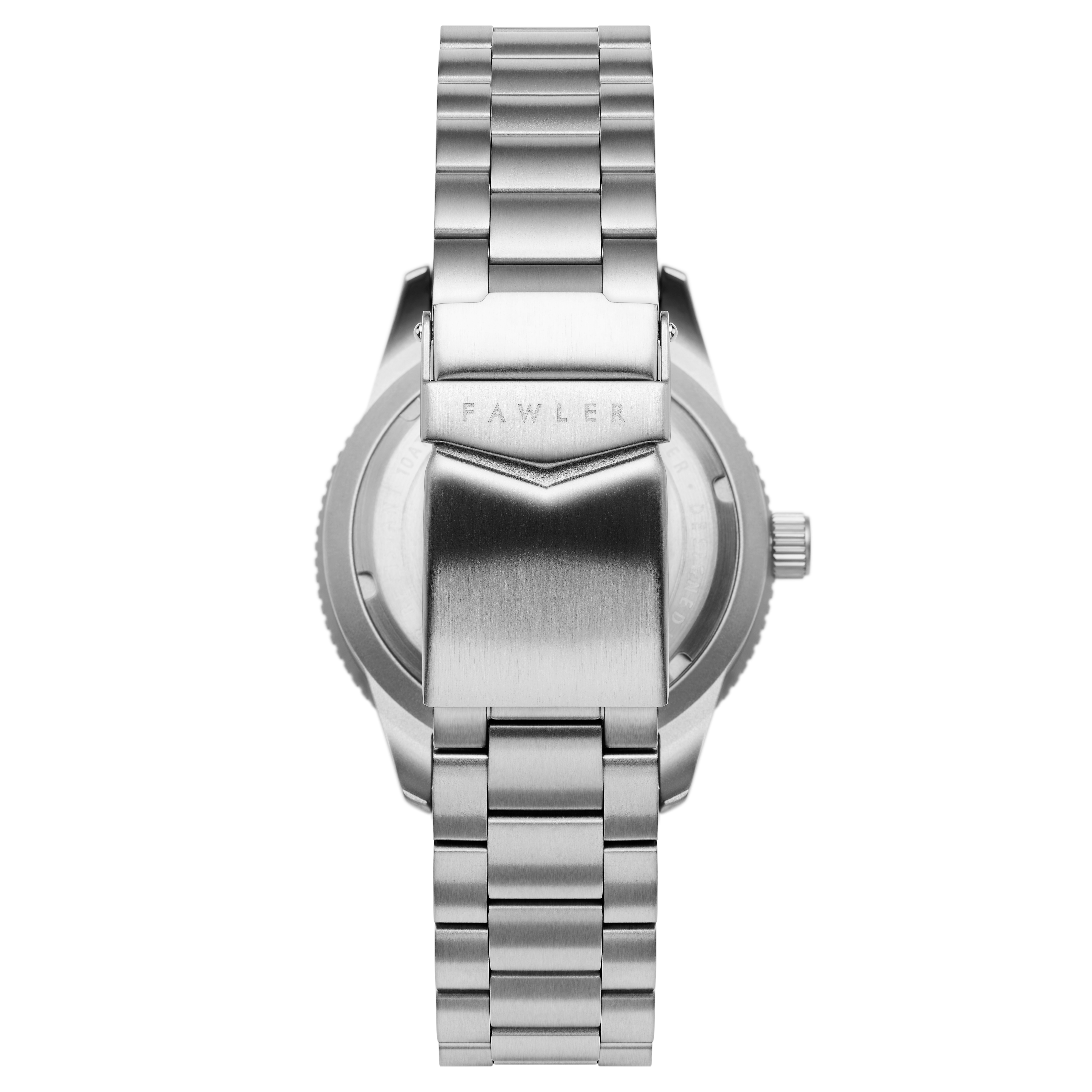 Makalu | Reloj de buceo de titanio cepillado verde - 10