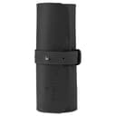 Black Leather Cable Organiser Black Leather Cable Organiser