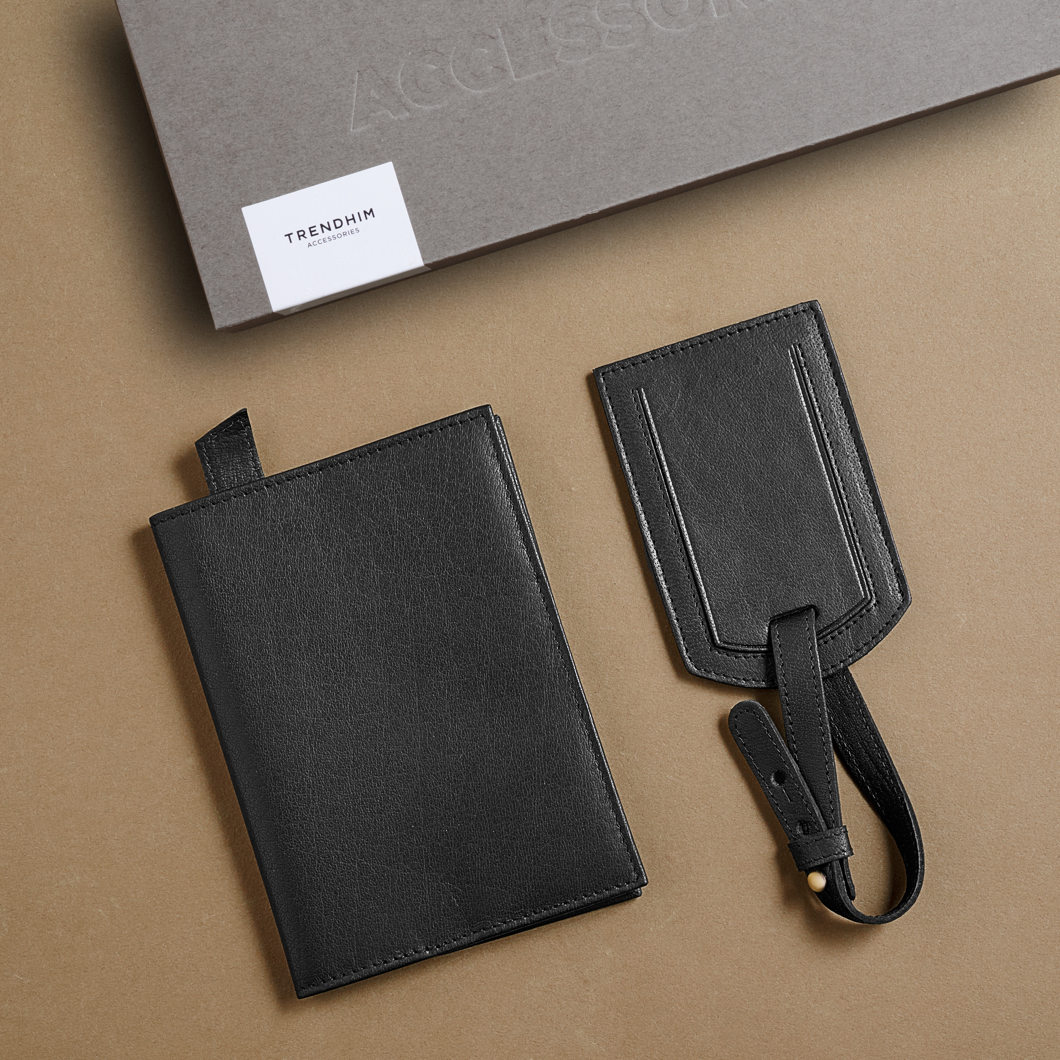 Gaveæske til Rejsende | Sort Læder - 2