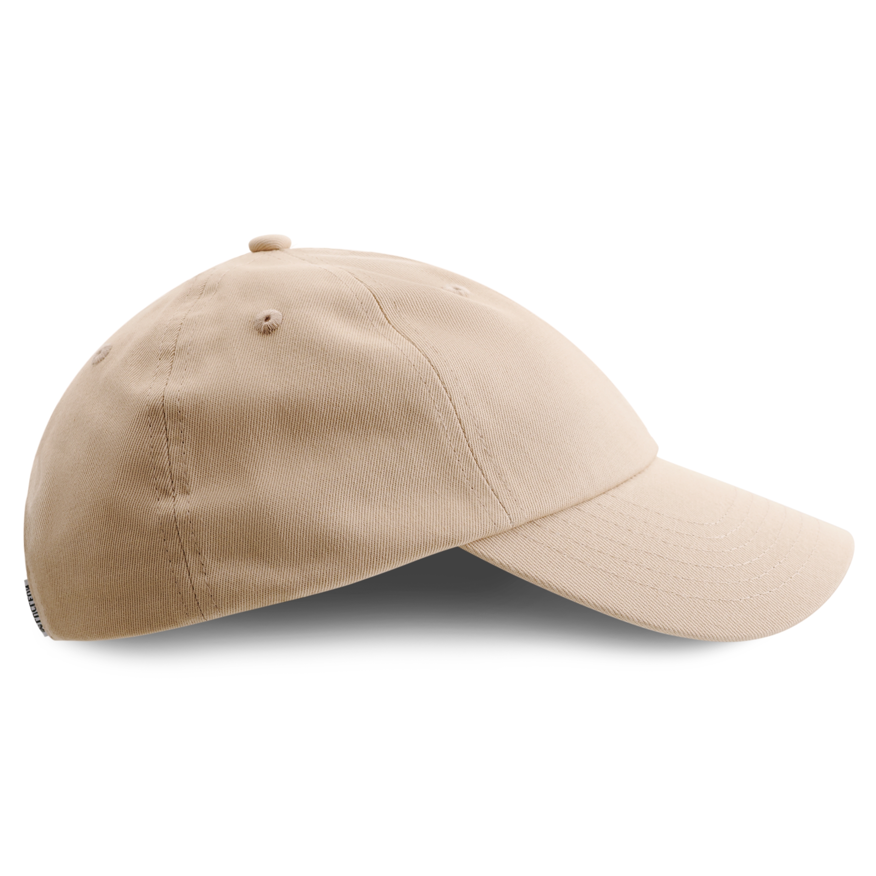 Beige Organic Cotton Soft Cap - 5