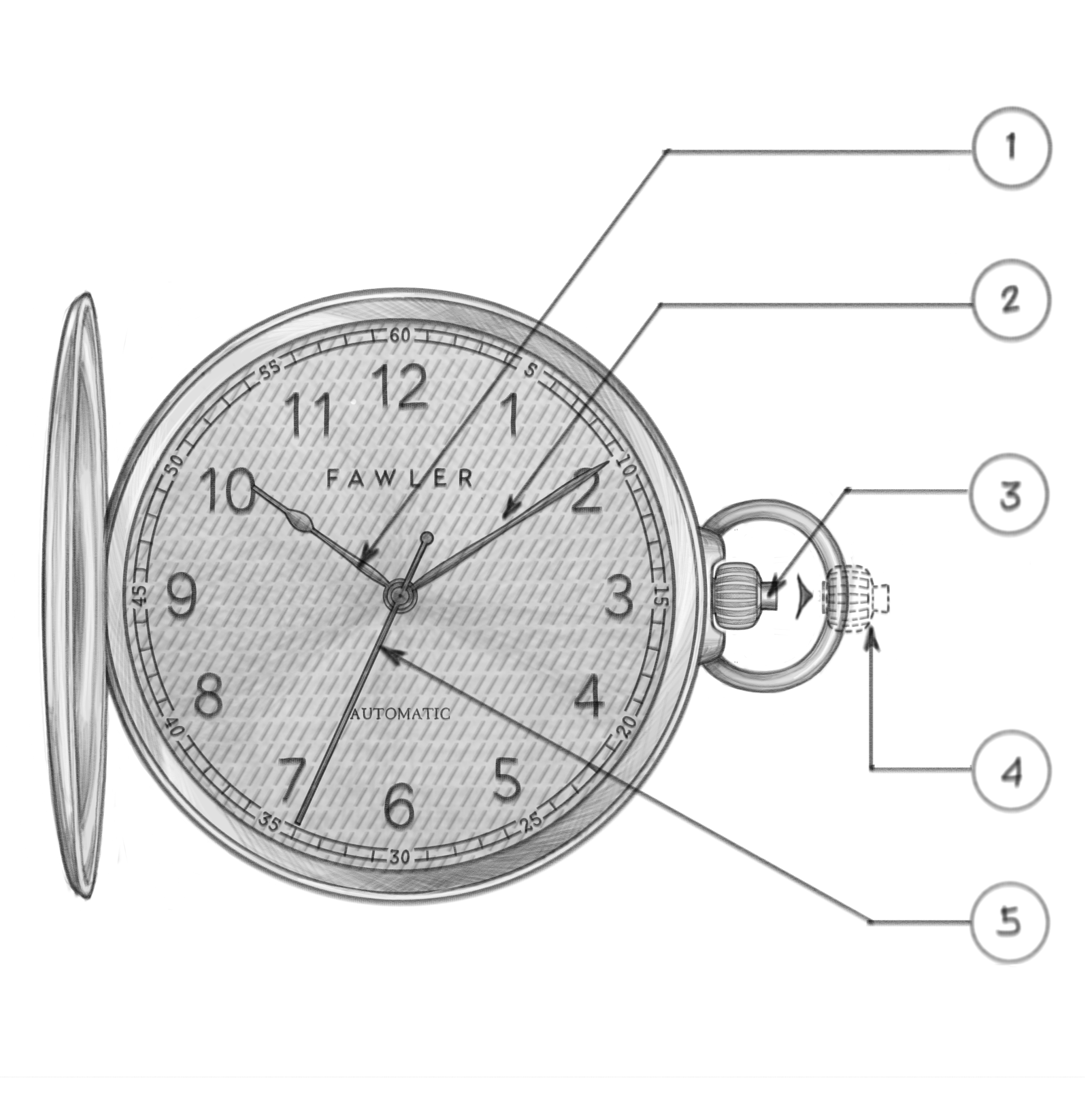 The Easton Automatic Pocket Watch Manual
