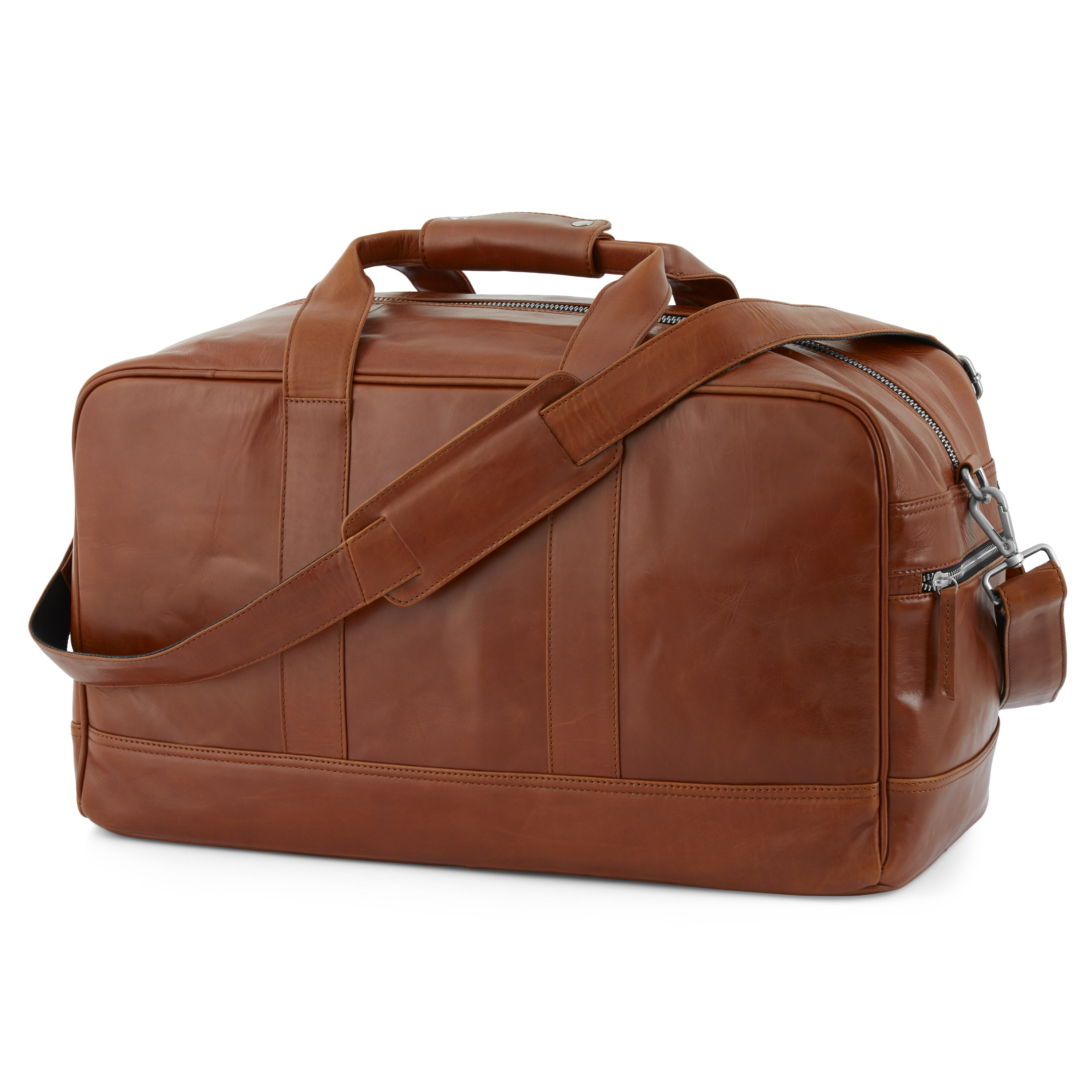 Sac de weekend marron clair Jasper - 1