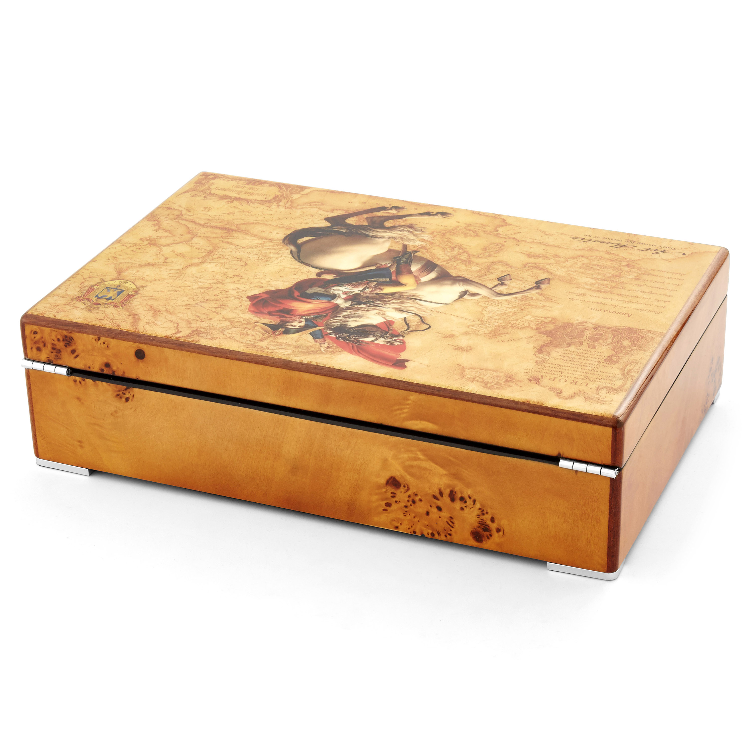 Napoleon Klockskrin Trä - 12 Klockor - 3