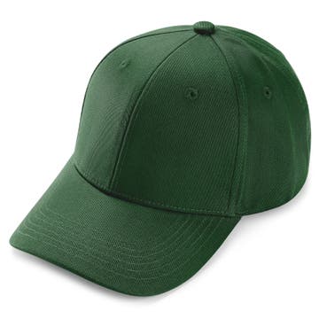Waykins | Casquette Verte en Coton à visière Rigide Waykins | Casquette Verte en Coton à visière Rigide