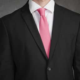 Hot Pink Knitted Tie - 3 - hover gallery