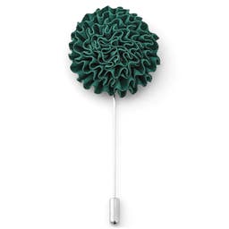 Bold Green Dandelion Lapel Pin
