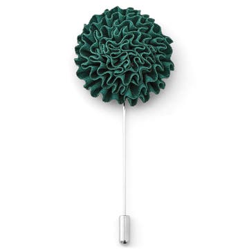 Bold Green Dandelion Lapel Pin Bold Green Dandelion Lapel Pin