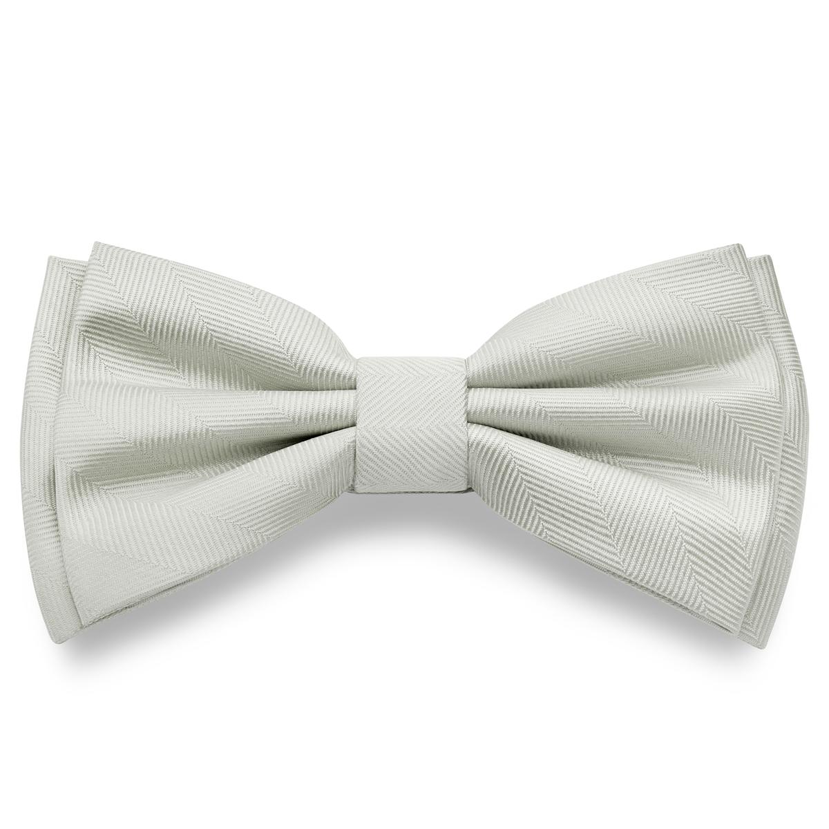 Vesuvio Napoli Kid's Pre-tied Bow Tie – 100% Polyester – Bright Yellow – Formal Wedding Party Accessory