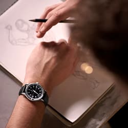 Paz Black Stainless Steel One-hand Dress Watch In stock! Fawler