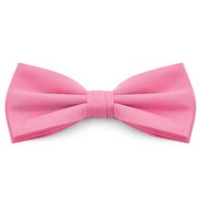 Pink pre tied bow ties