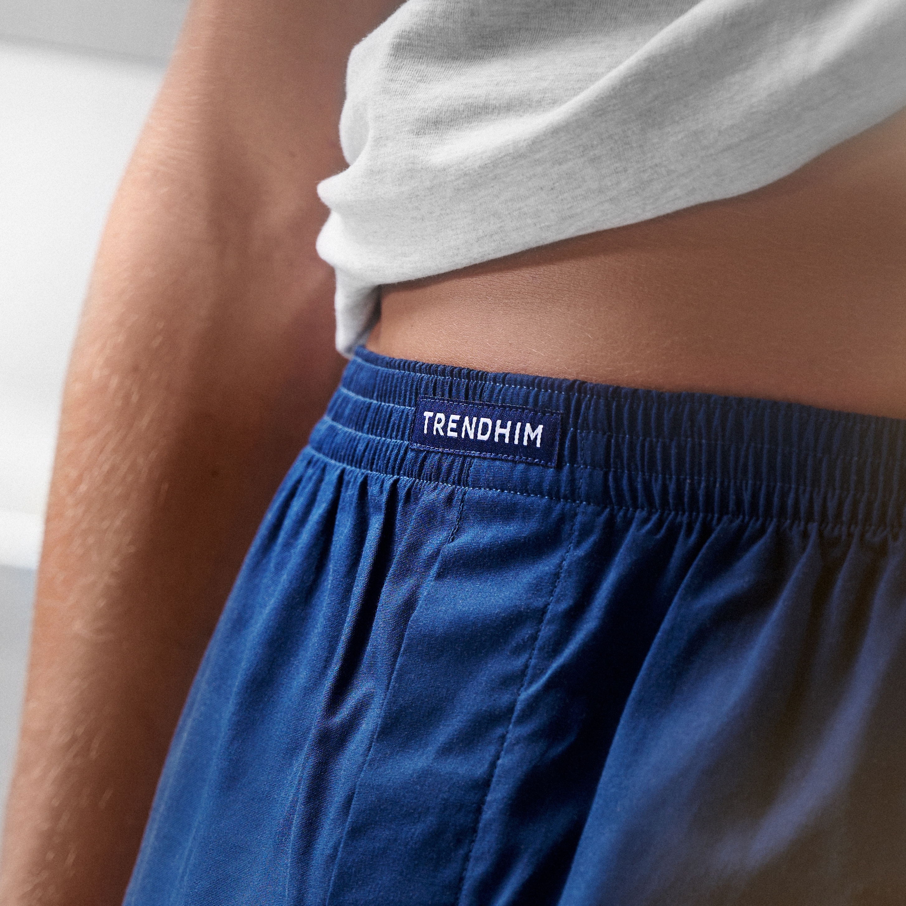 XXL - AirFeel | 5-Pak Løstsiddende Kongeblå Boxershorts i Bomuld - 6