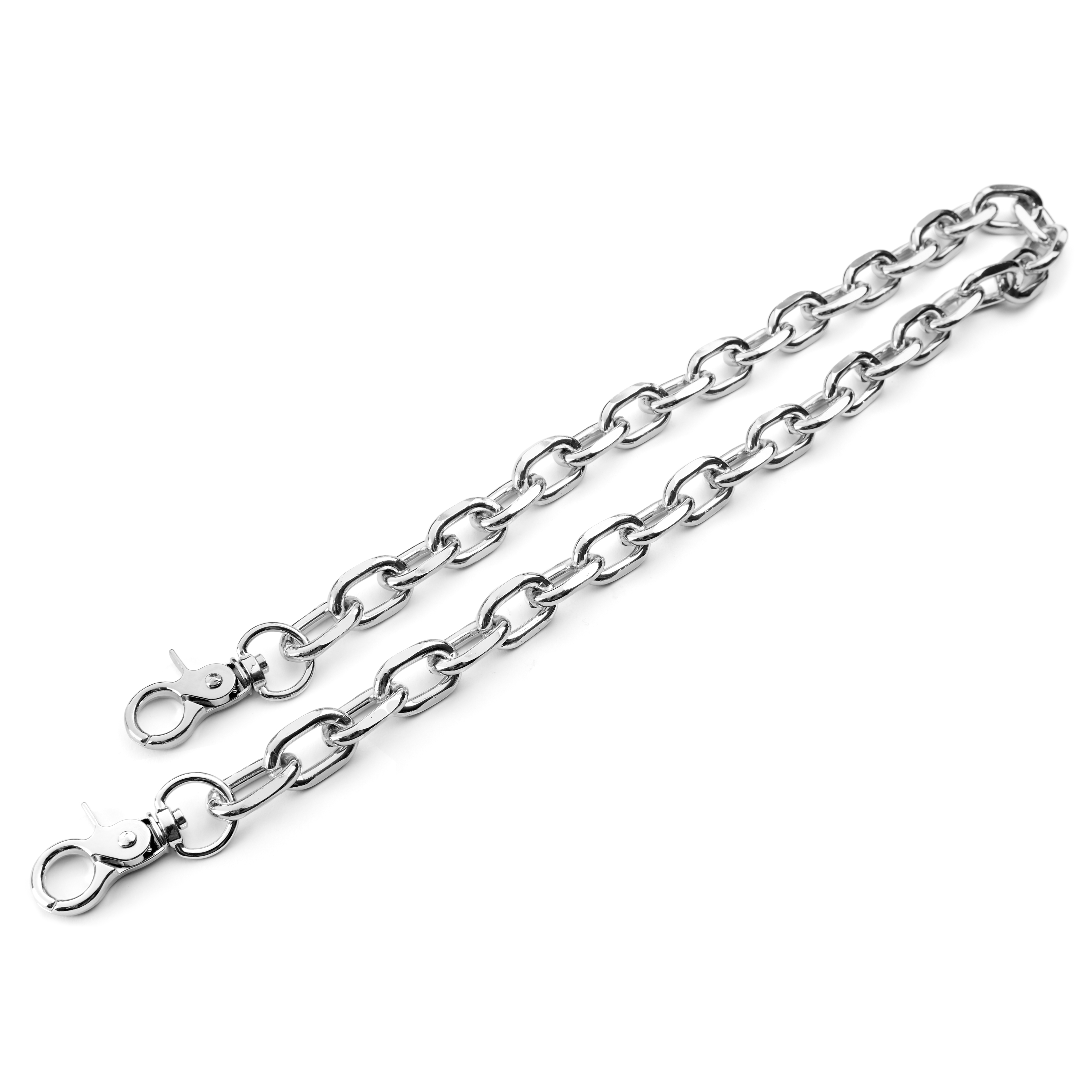 Lett Sølvfarget Lommeboklenke - 2