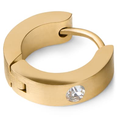 Gold-Tone Single Cubic Zirconia Earring Gold-Tone Single Cubic Zirconia Earring
