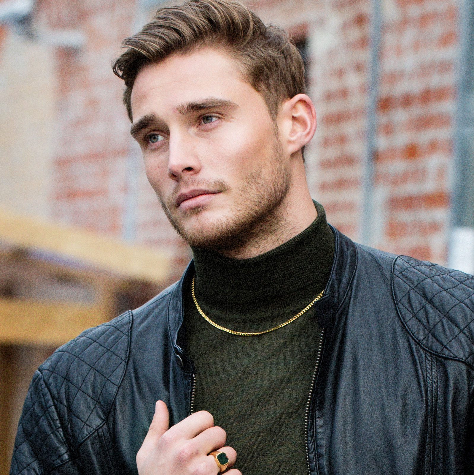 4 mm goldene Stahlhalskette - 5